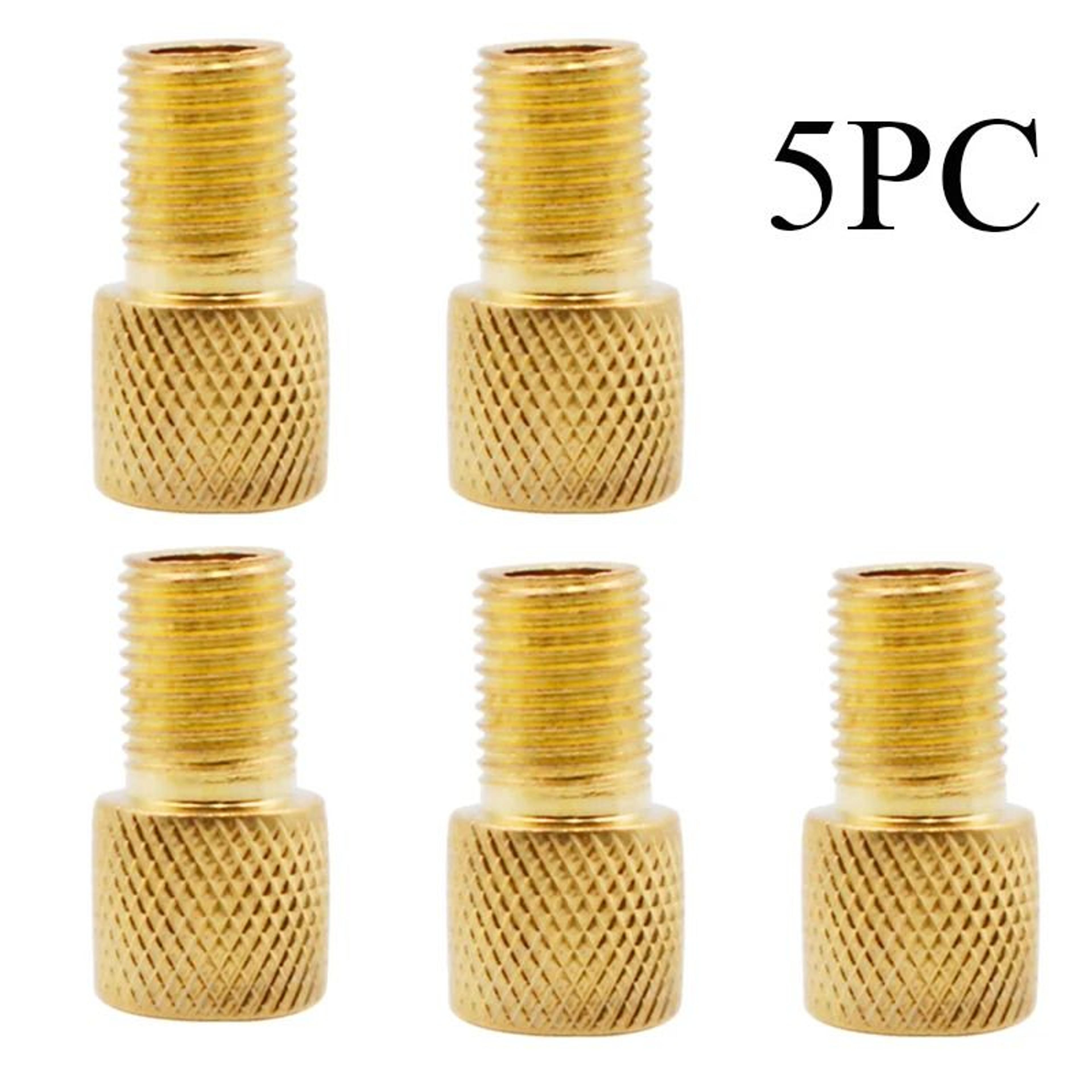 Universal Presta To Schrader Bike Valve Adapter Set For Easy Tire Inflation 1
