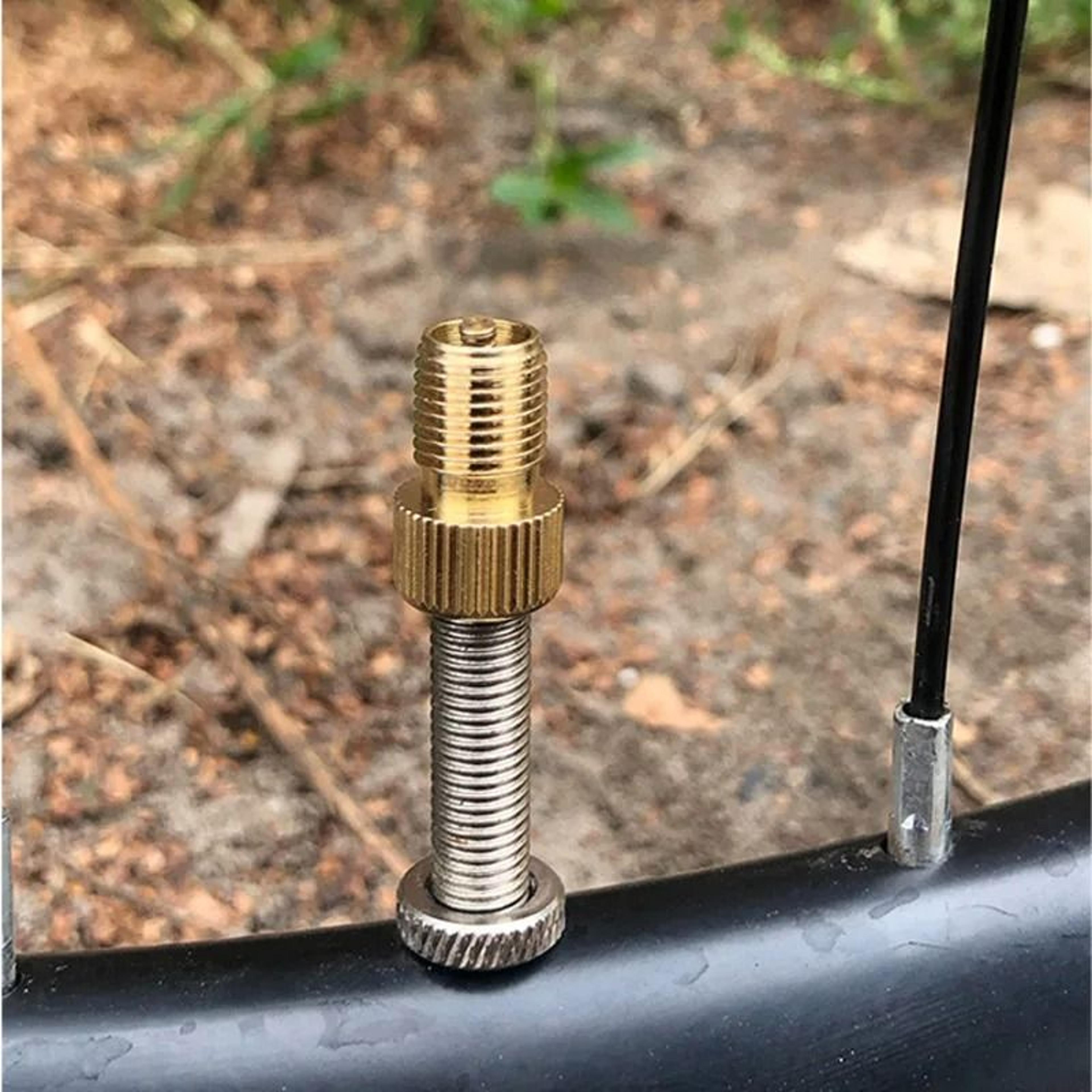 Universal Presta To Schrader Bike Valve Adapter Set For Easy Tire Inflation 6