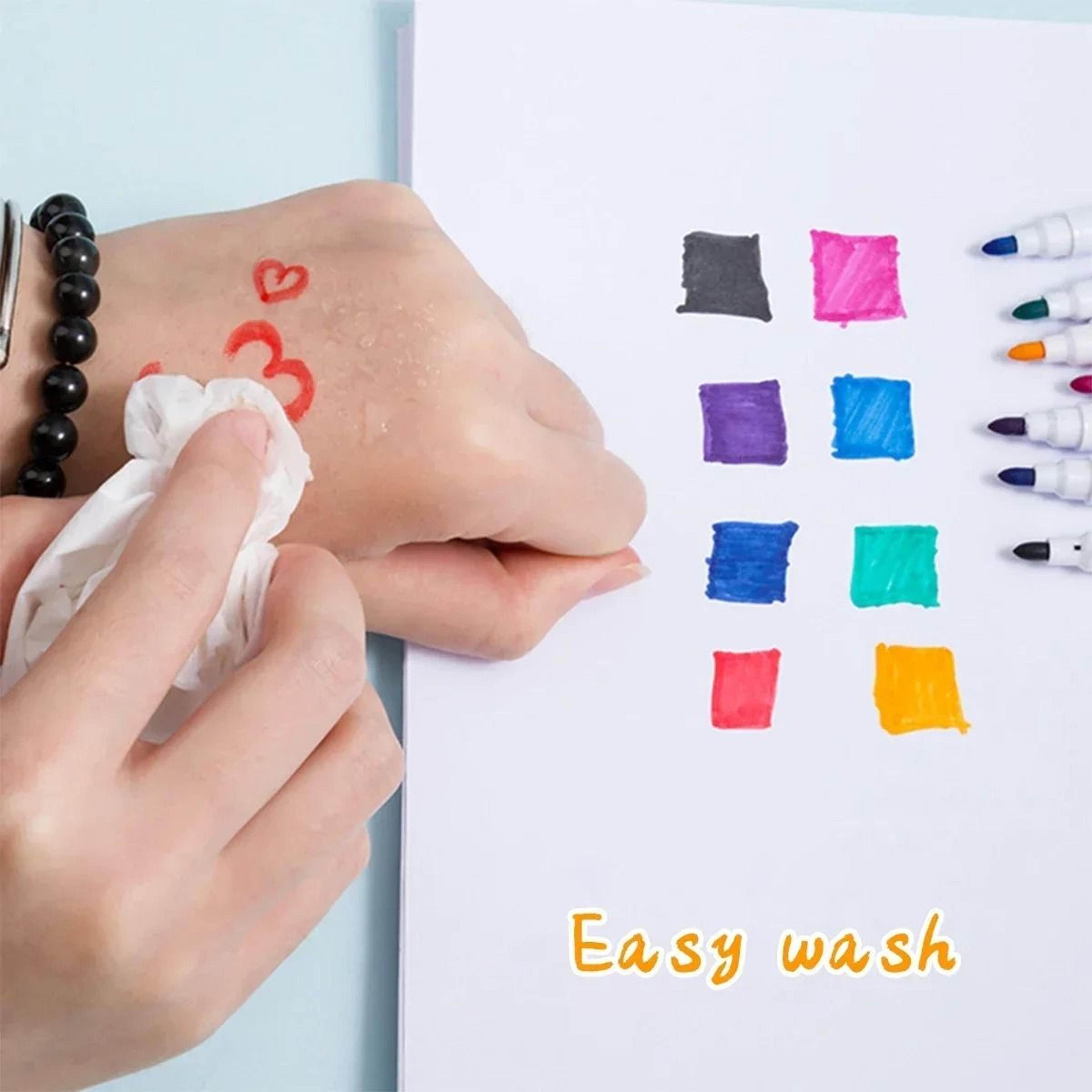 Magnetic Whiteboard Marker Set Erasable Dry Erase Pens For Classroom And Office 12
