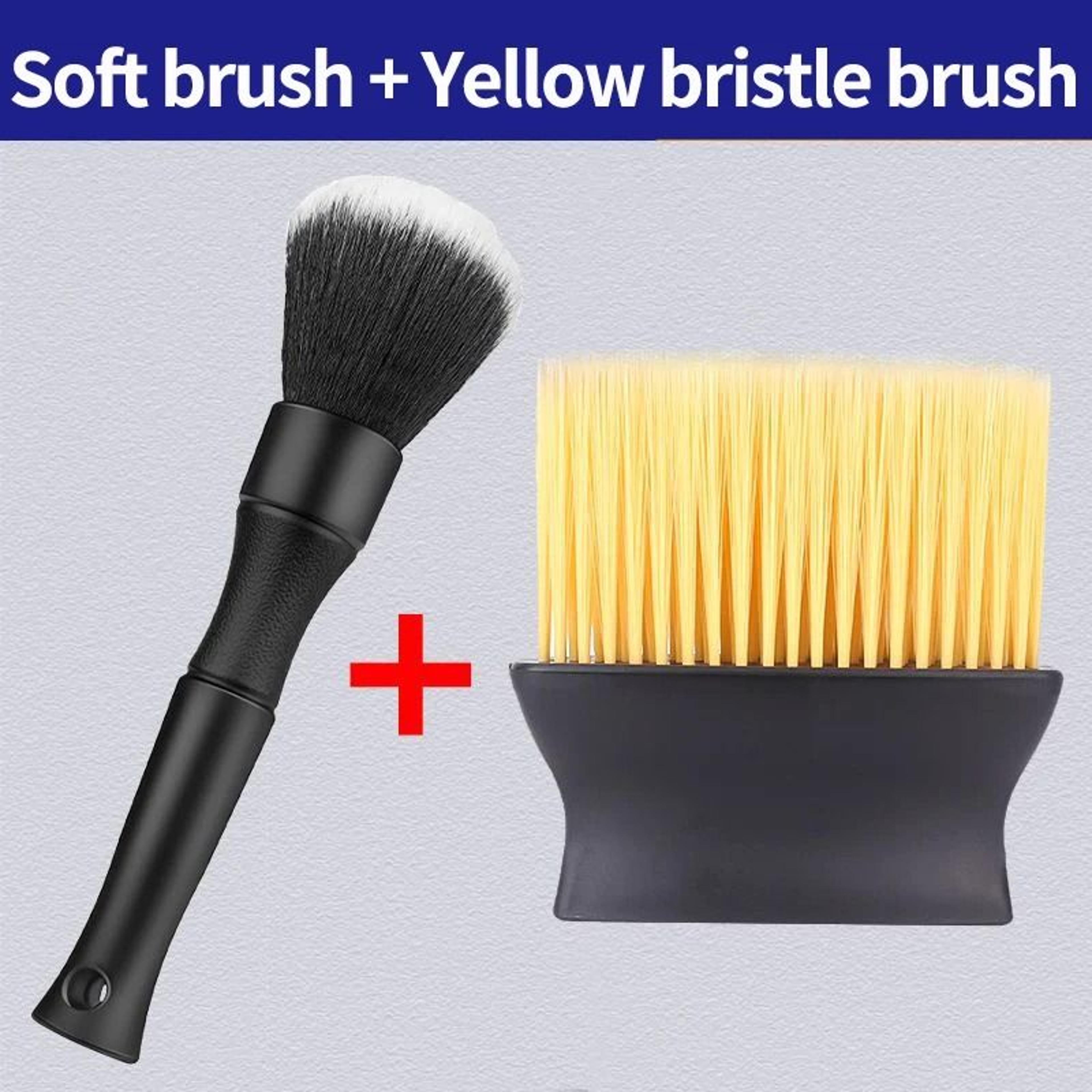 Soft Car Detailing Brush Interior Dash Duster Cleaning Brush 4