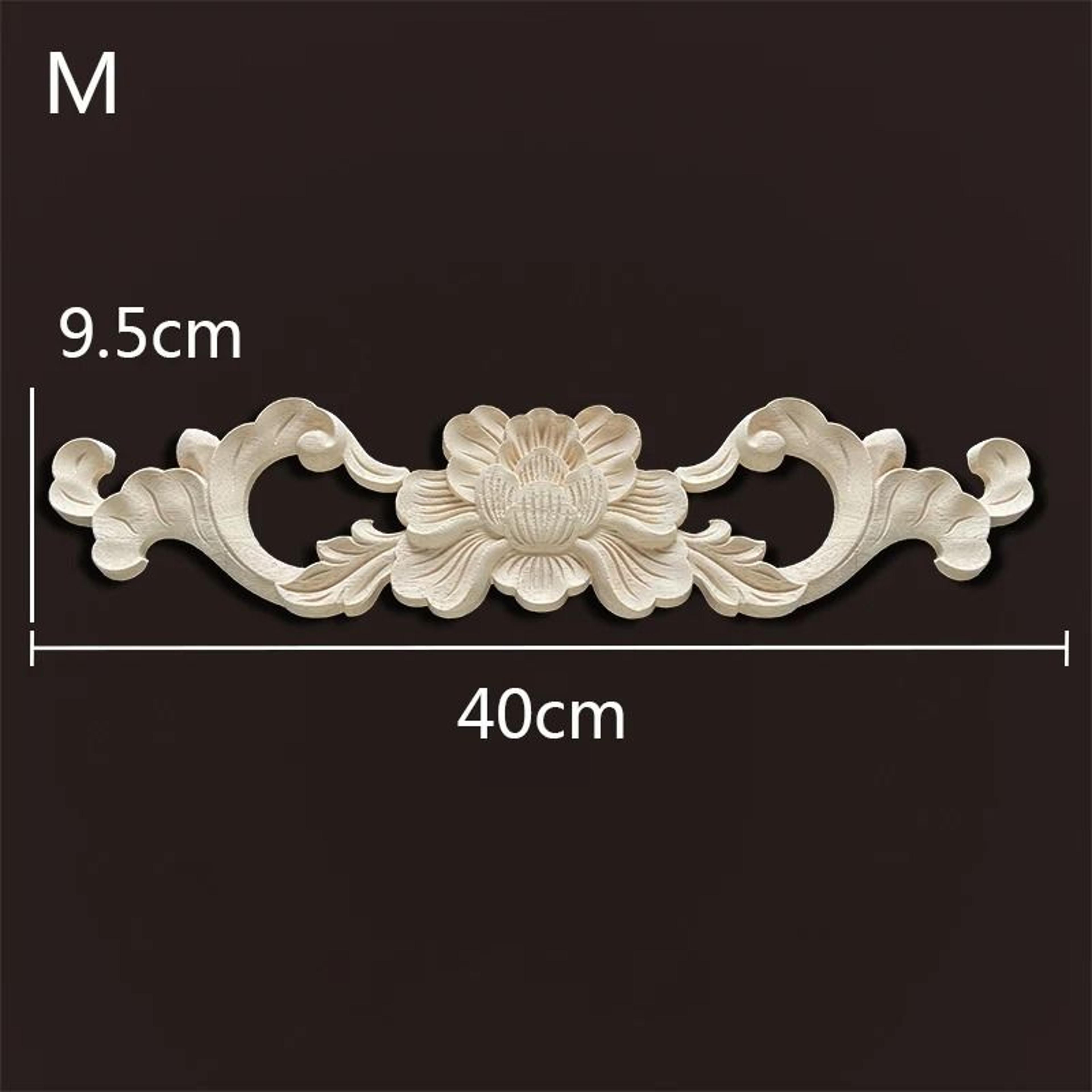 Vintage Carved Wood Appliques Decorative Wood Trim For Furniture And Home Decor 10