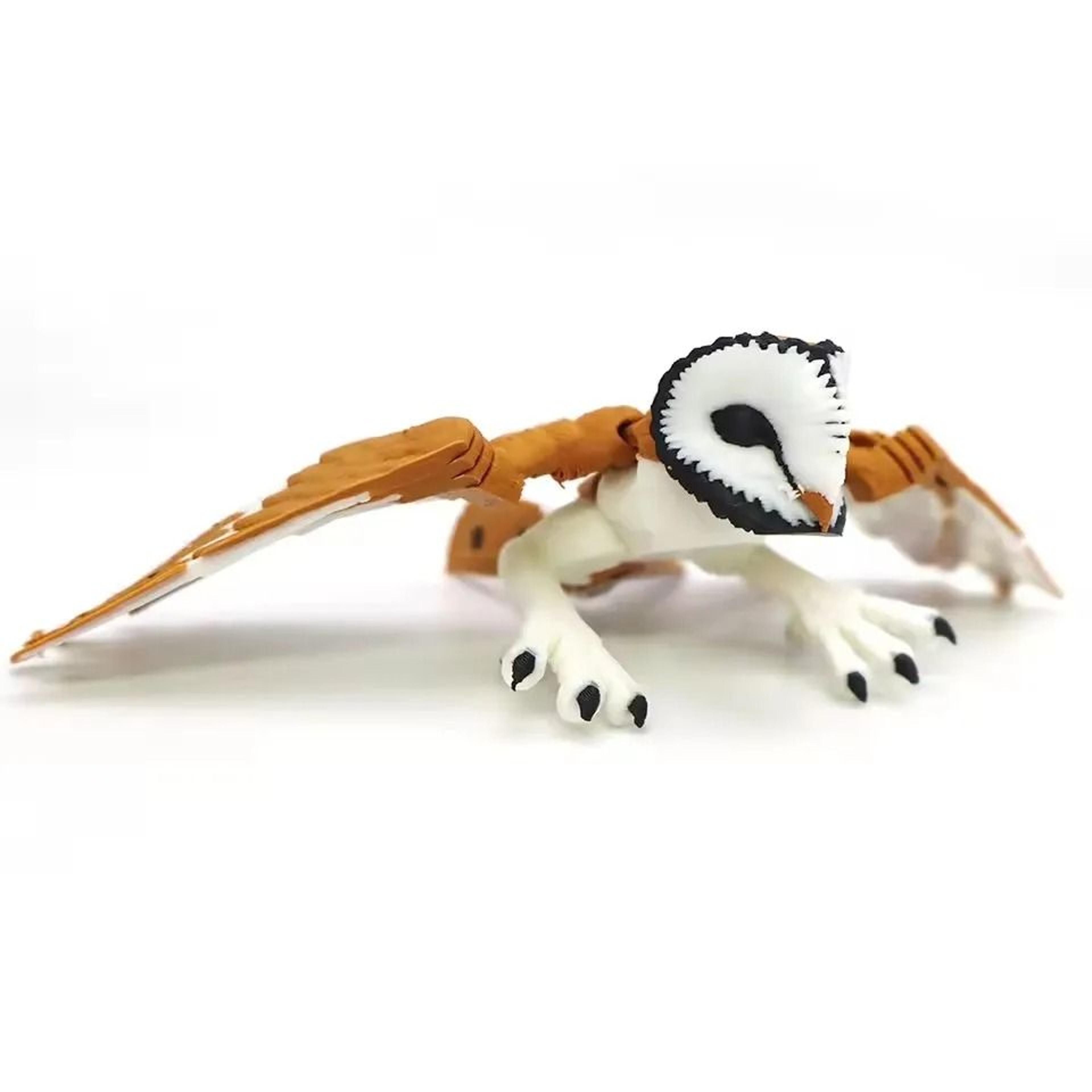 3D Printed Eagle Hawk Movable Bird Figurine For Home Decor And Display 4
