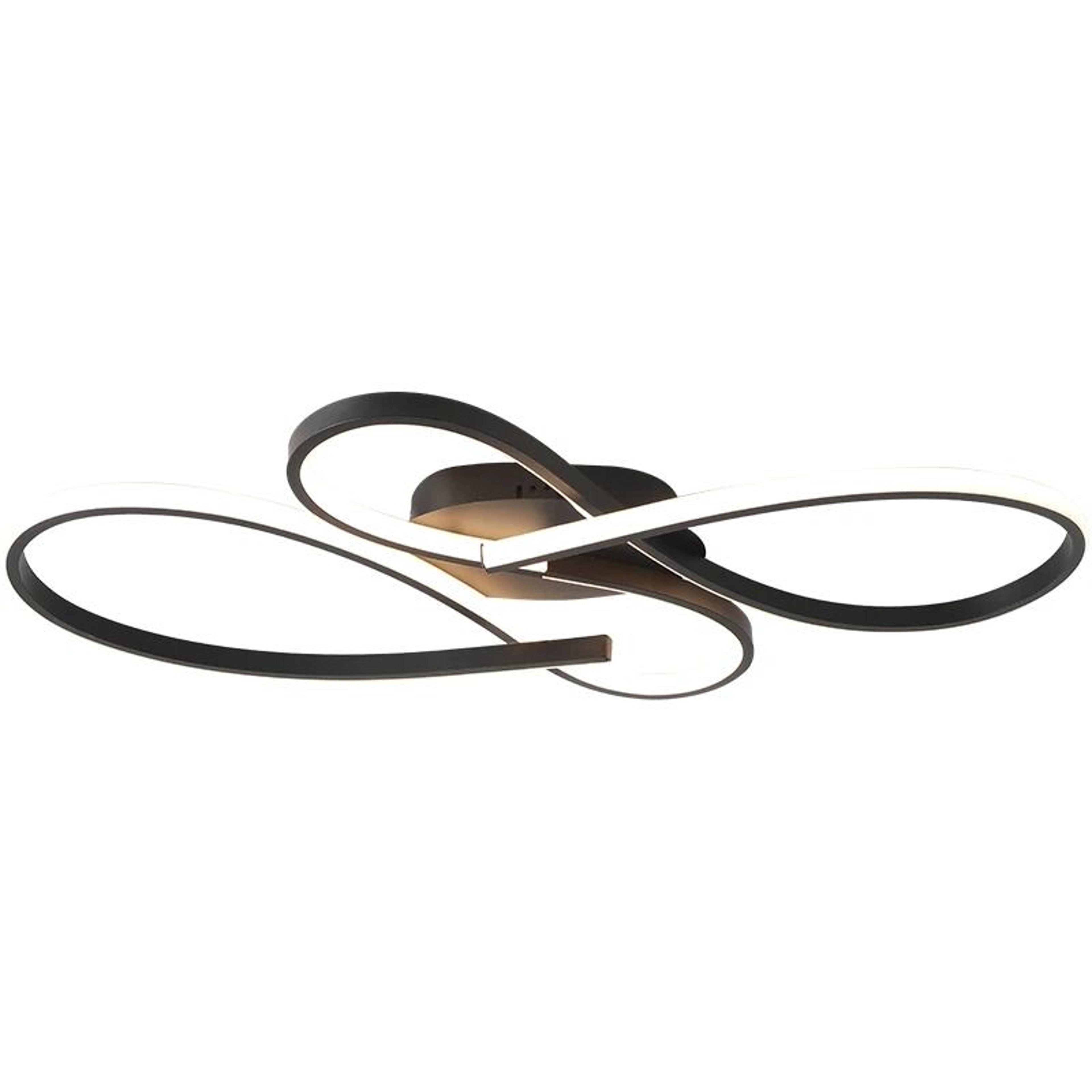 modern led ceiling chandelier black minimalist ceiling light fixture