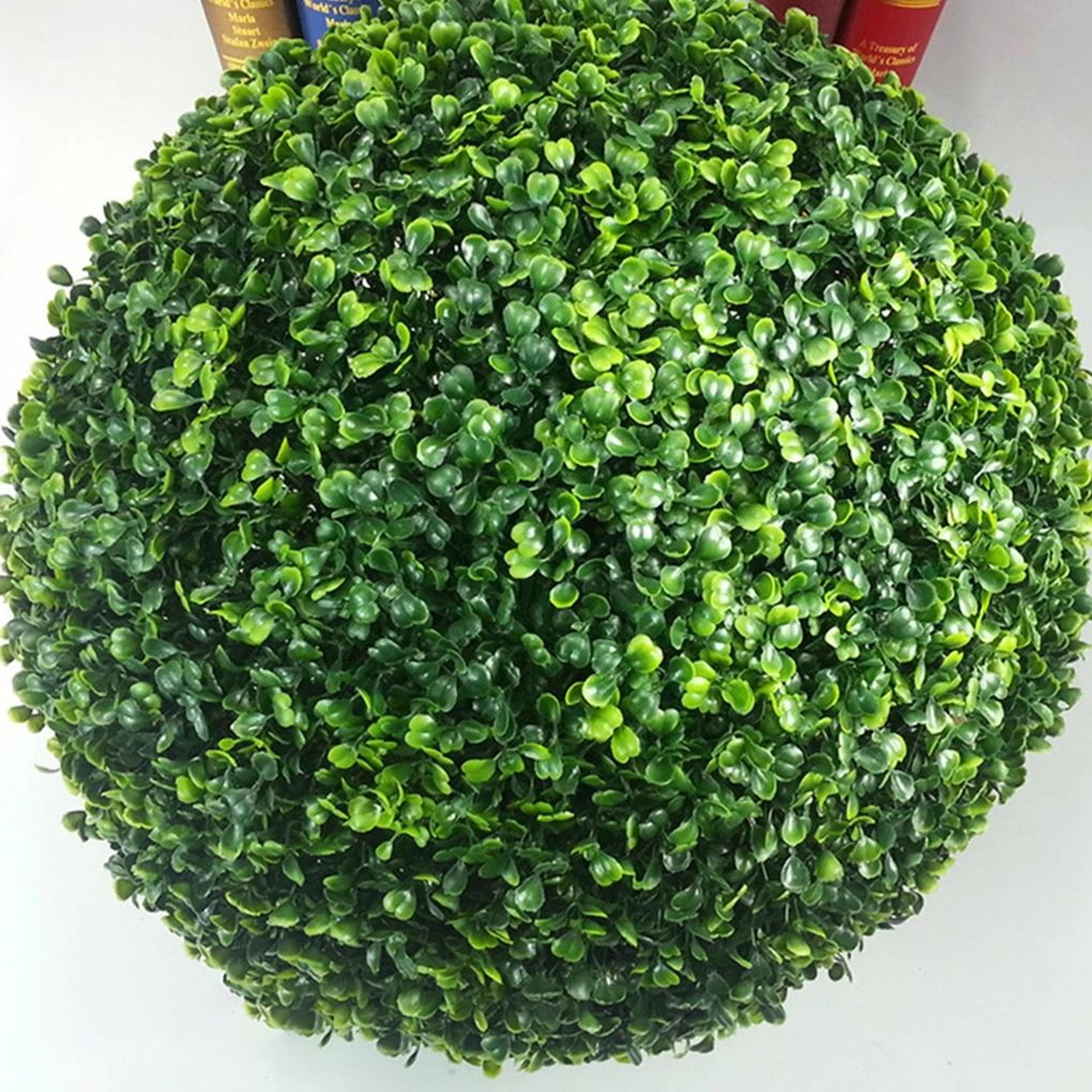 Eco Friendly Artificial Plant Ball Realistic Faux Greenery Decor Sphere 9
