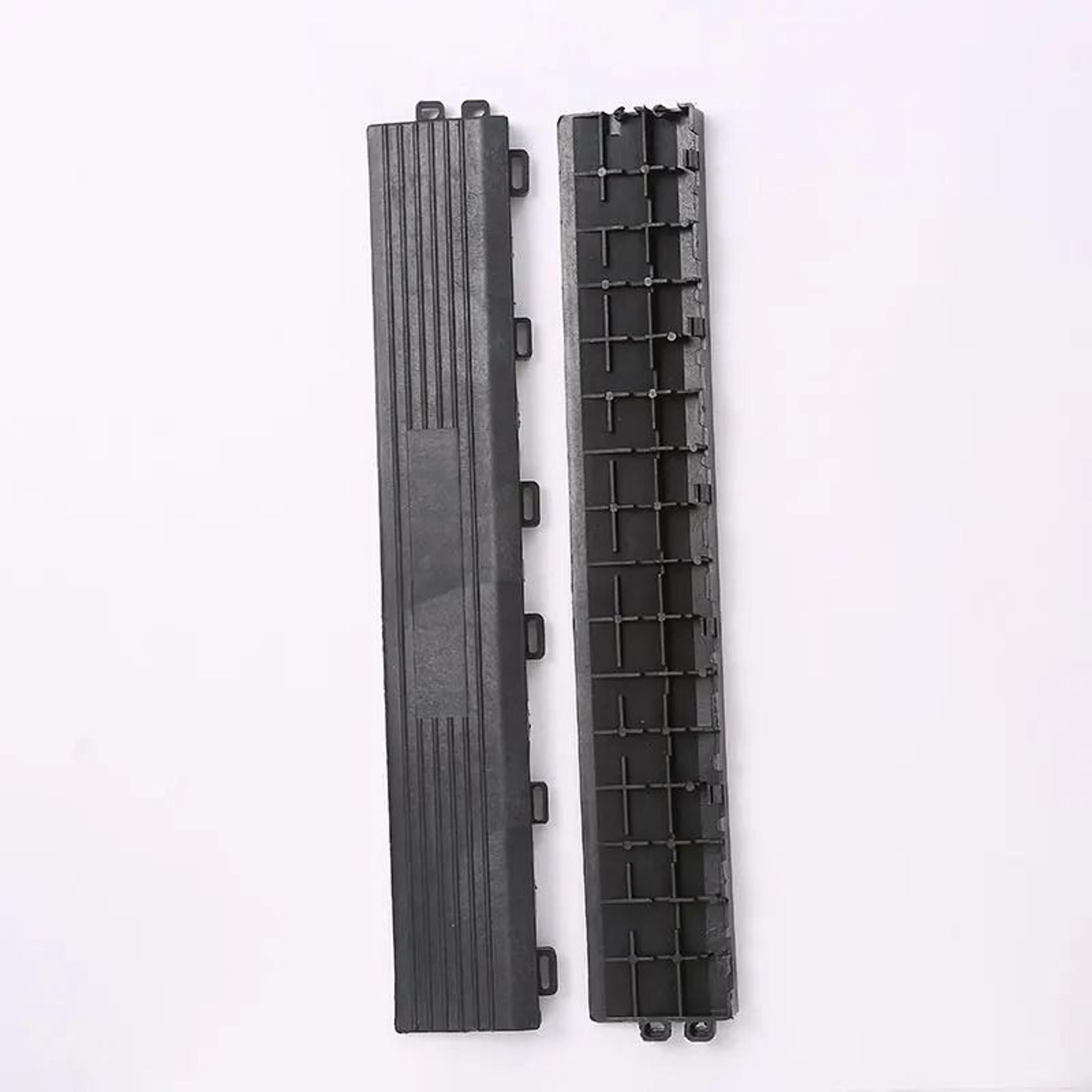 Interlocking Garage Floor Tiles Modular Drainage Car Wash Plastic Flooring 2