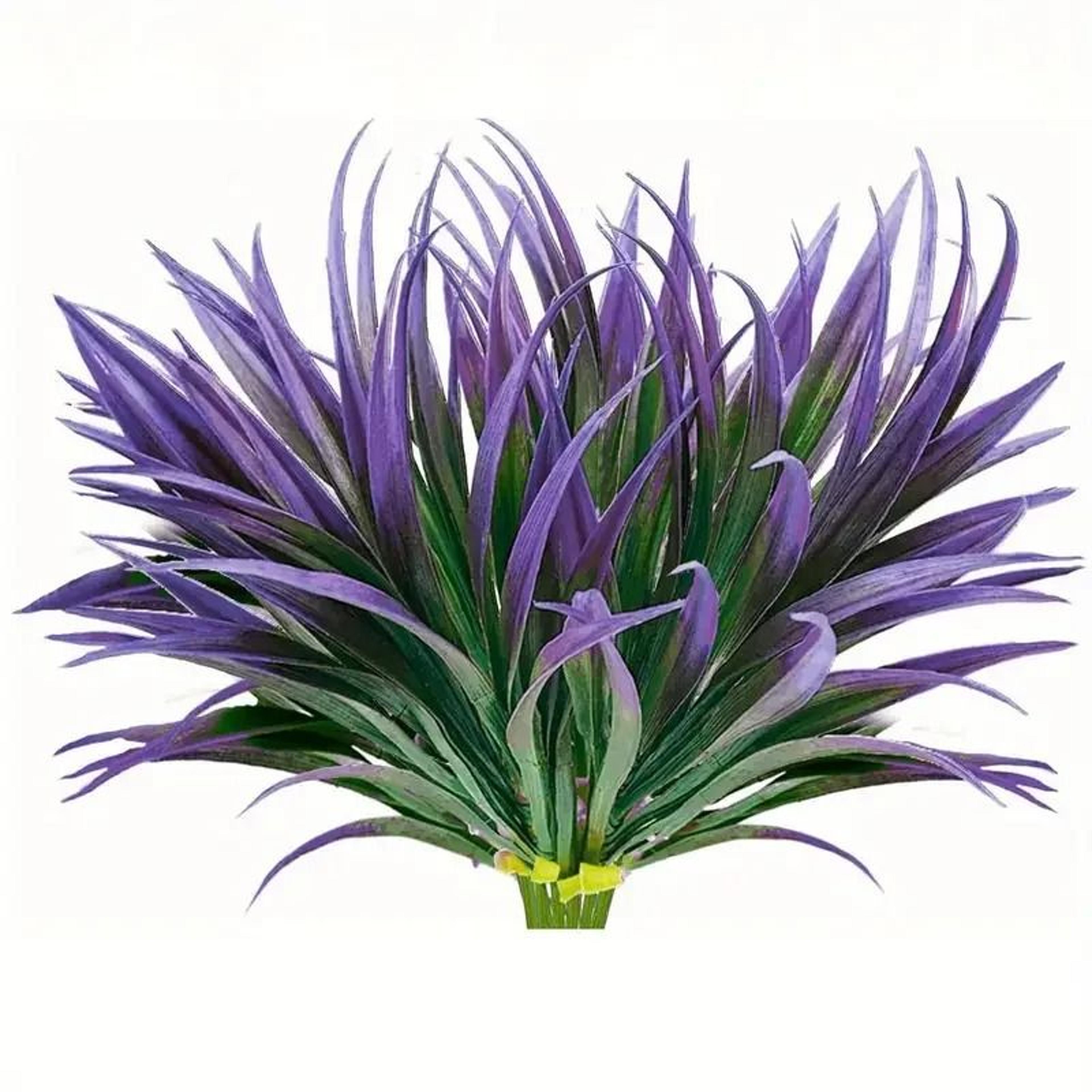 UV Resistant Artificial Tropical Plants Outdoor Fake Grass And Flowers Decor 5