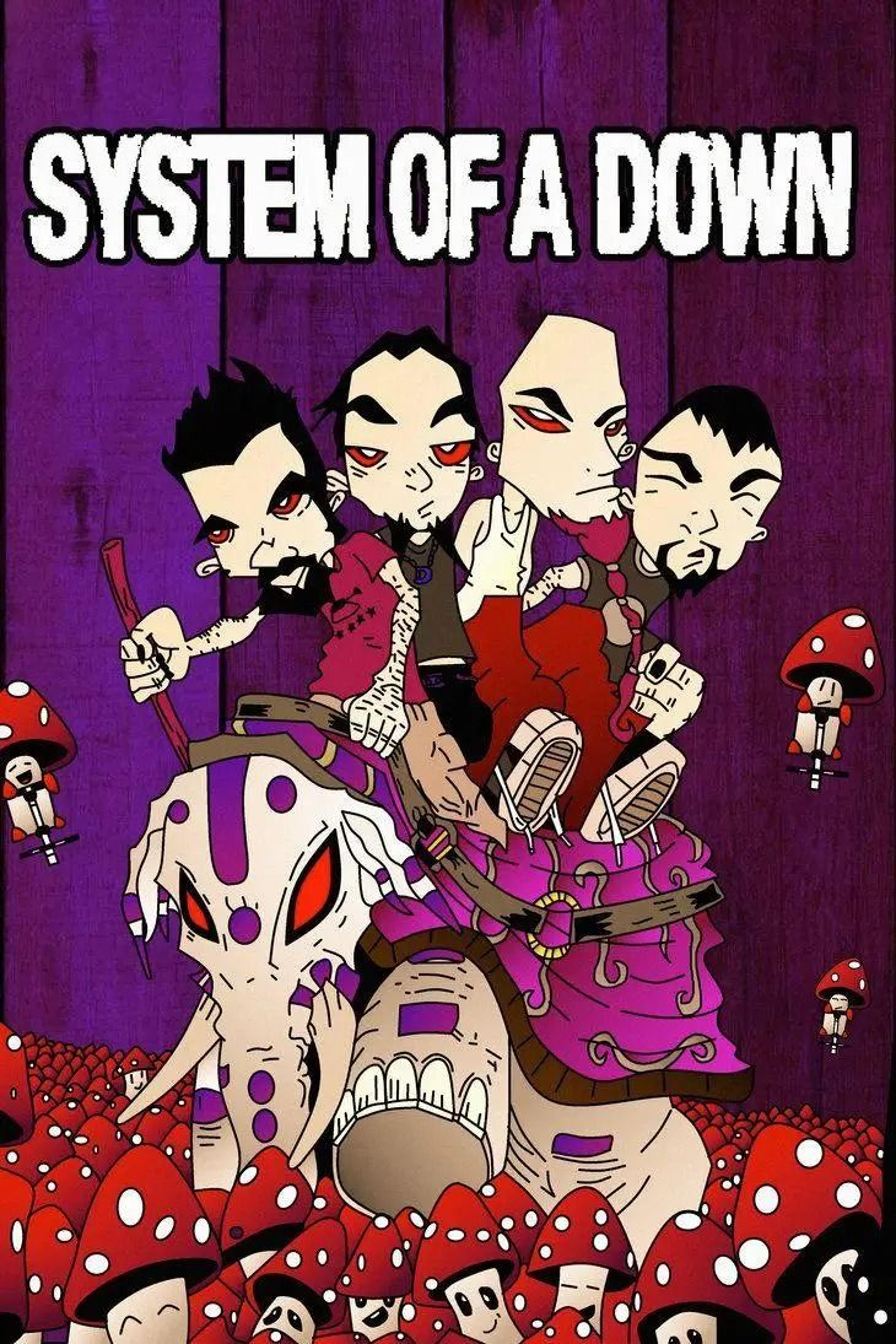 System Of A Down Music Album Canvas Poster Rock Band Wall Art Decor 5