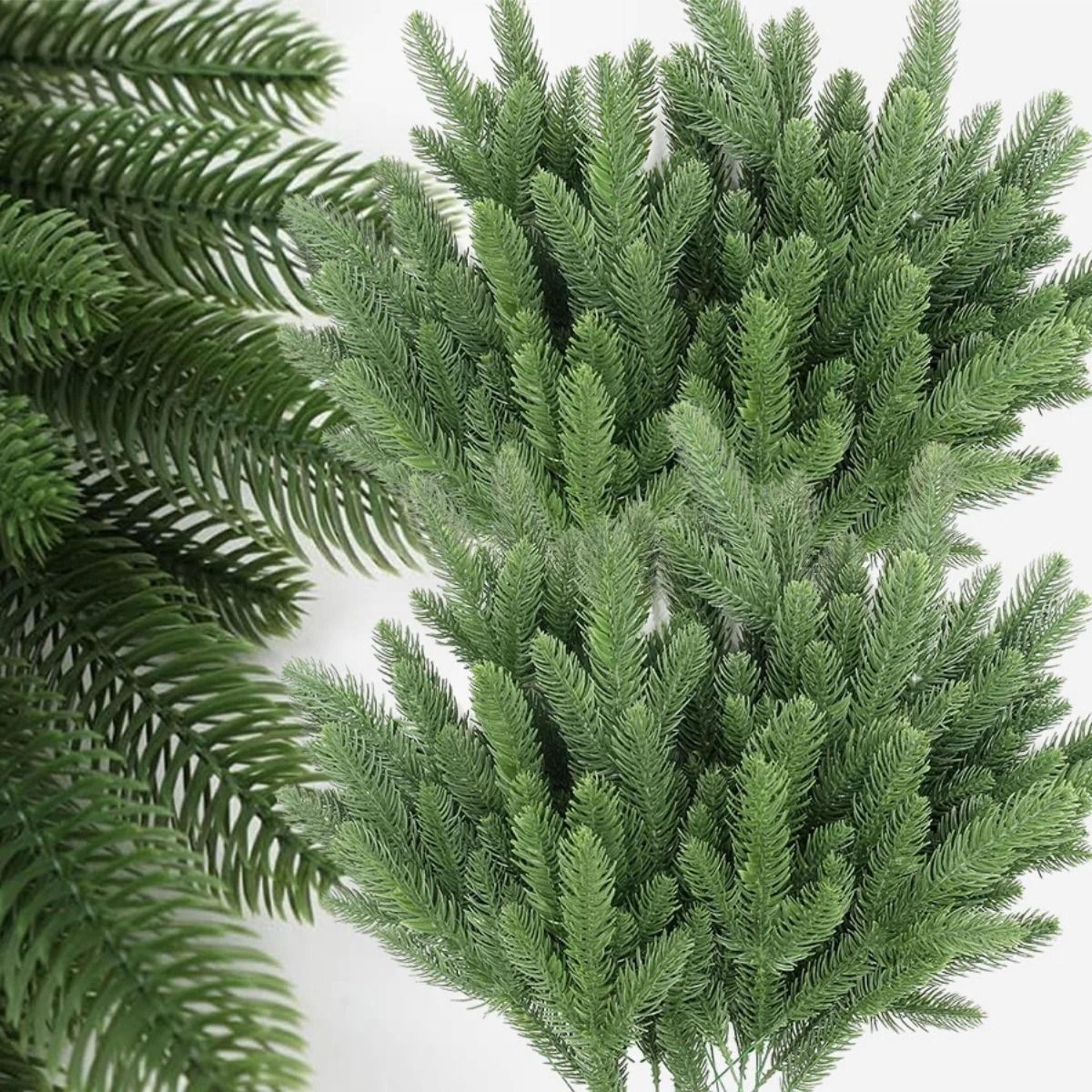 Artificial Pine Branches Fake Pine Stems Christmas Greenery Decor Set 0