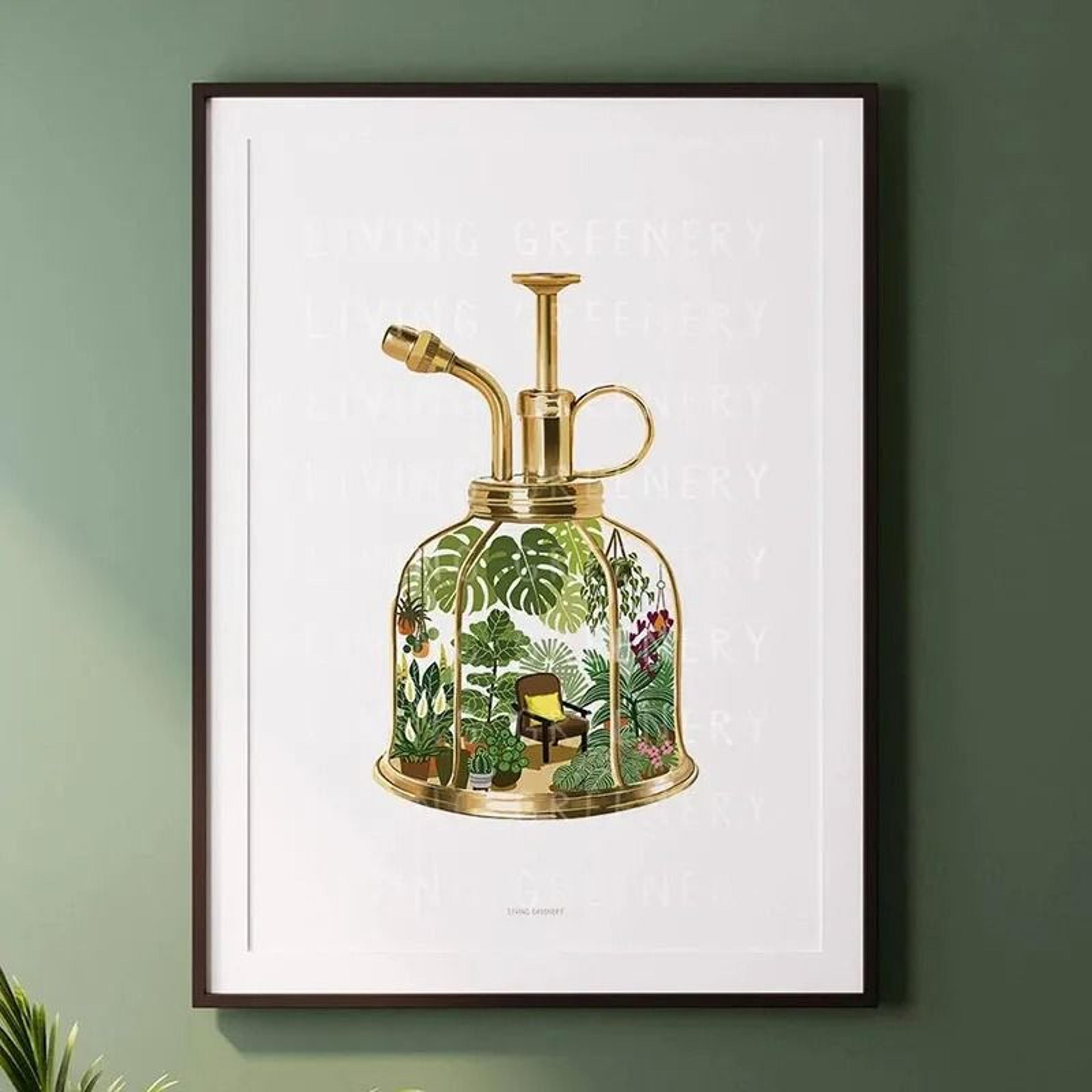 Botanical Wall Art Plant Canvas Print Green Wall Decor Nature Leaf Poster 11