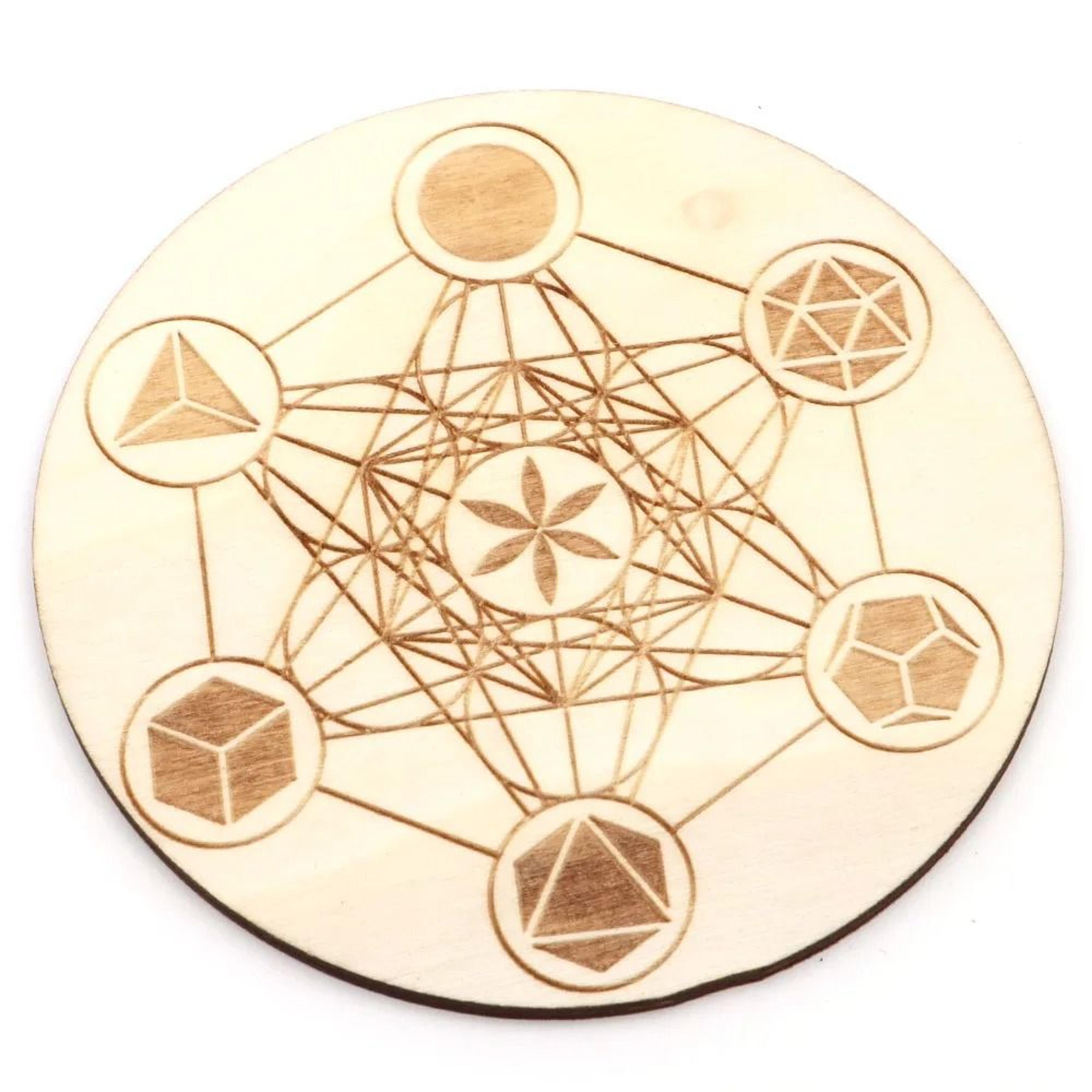 Platonic Solid Crystal Set Sacred Geometry Chakra Healing Reiki Stones 27