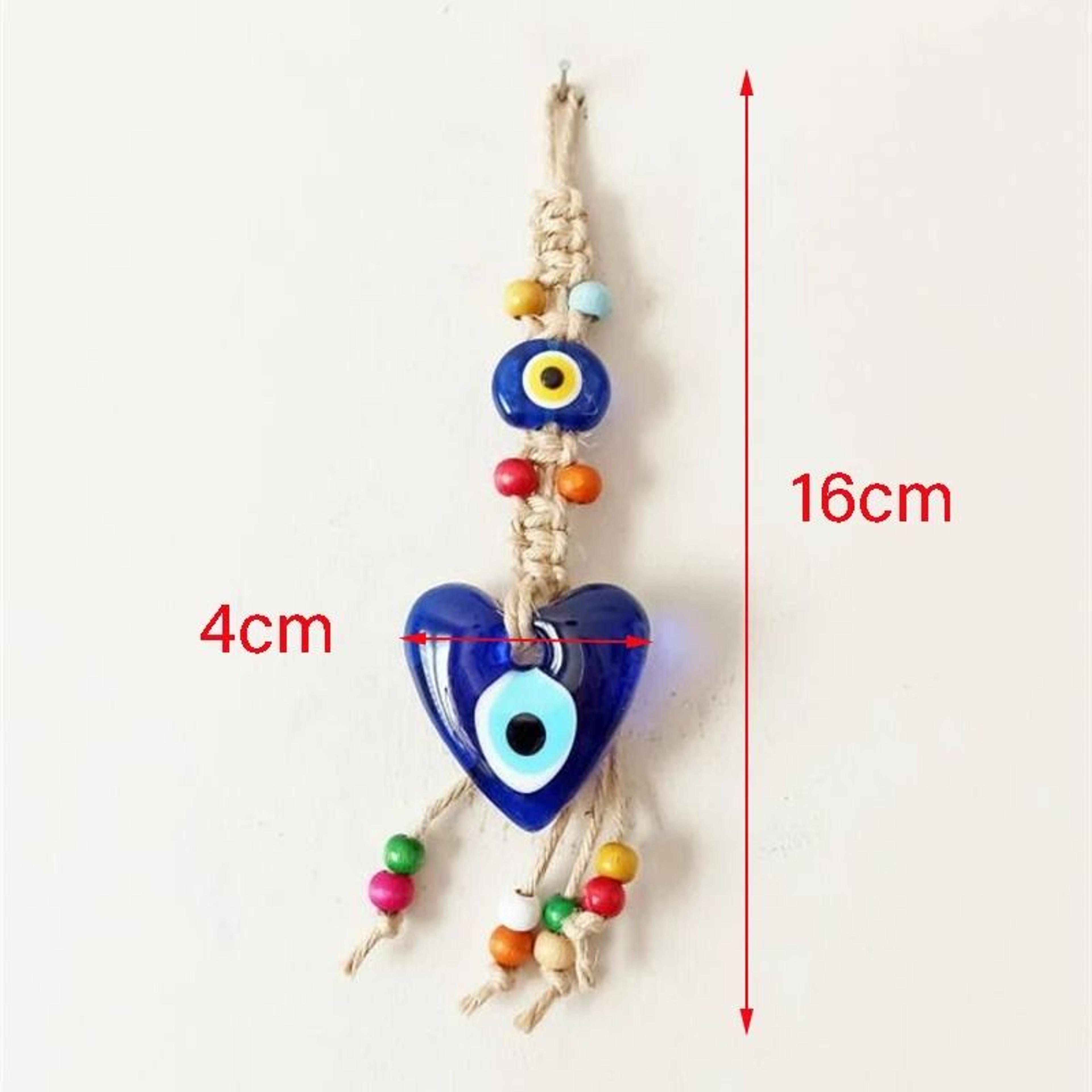 Macrame Evil Eye Wall Hanging Nazar Protection Charm Turkish Decor For Home And Car 6