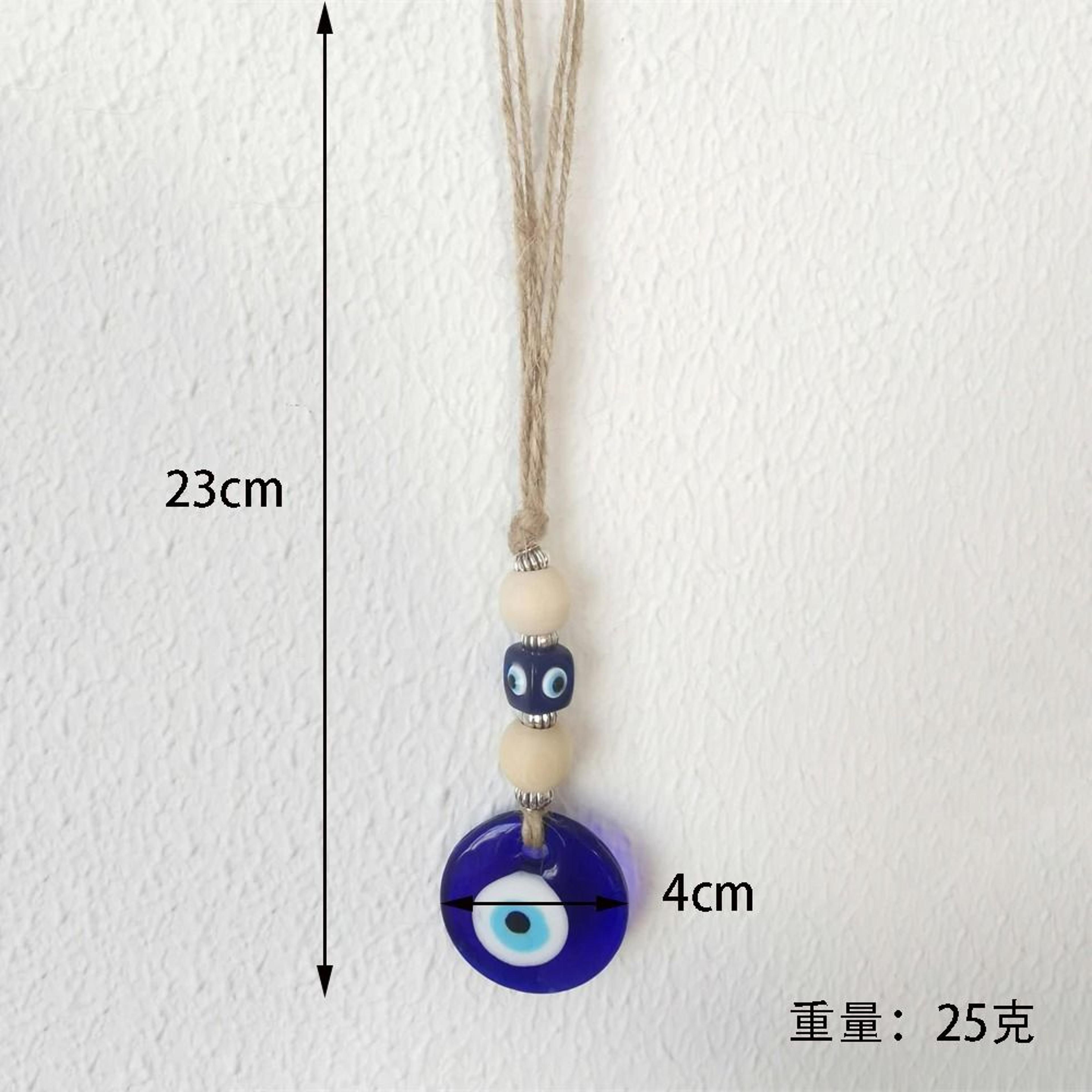 Macrame Evil Eye Wall Hanging Nazar Protection Charm Turkish Decor For Home And Car 22
