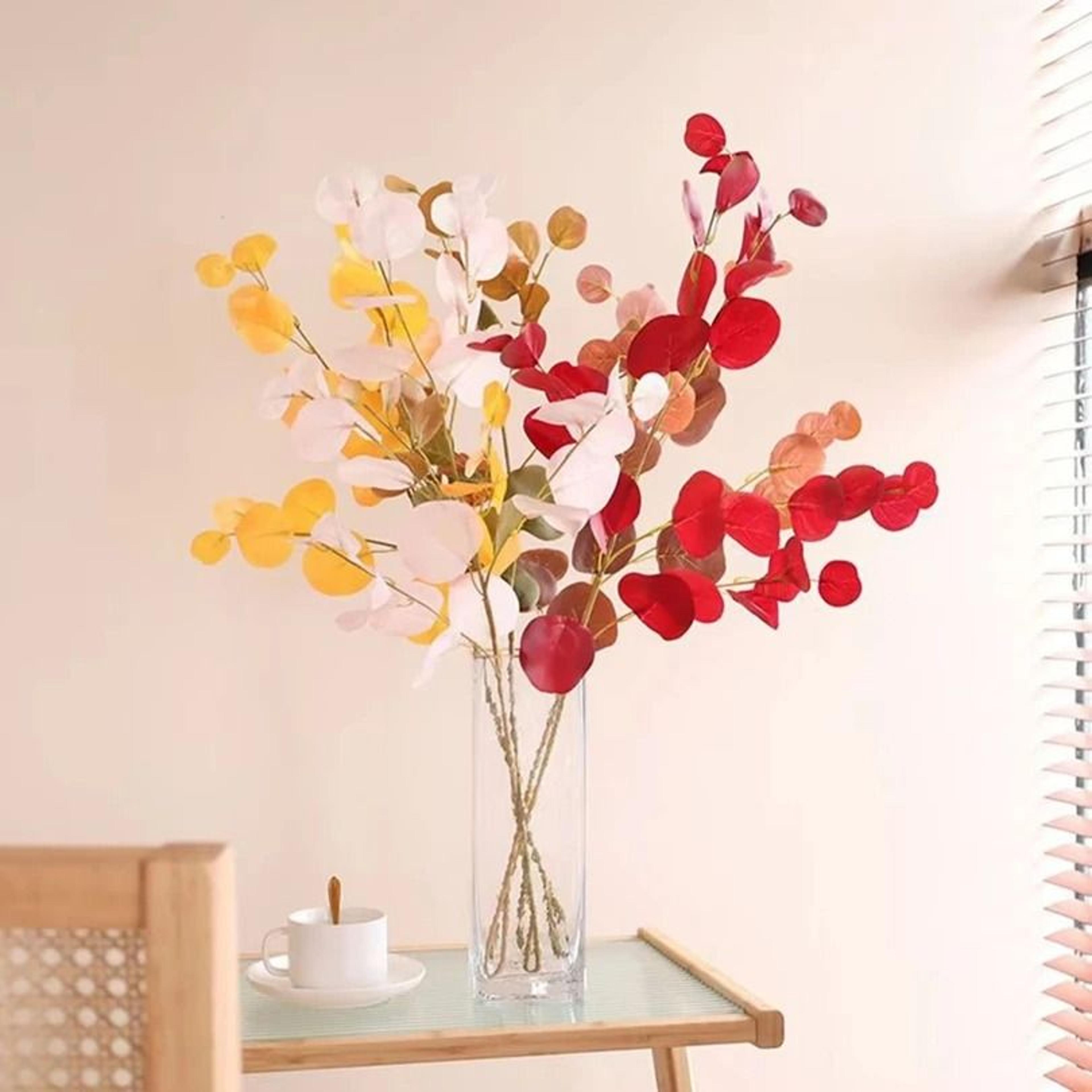Artificial Eucalyptus Stems Long Stem Greenery Wall And Vase Decor 10