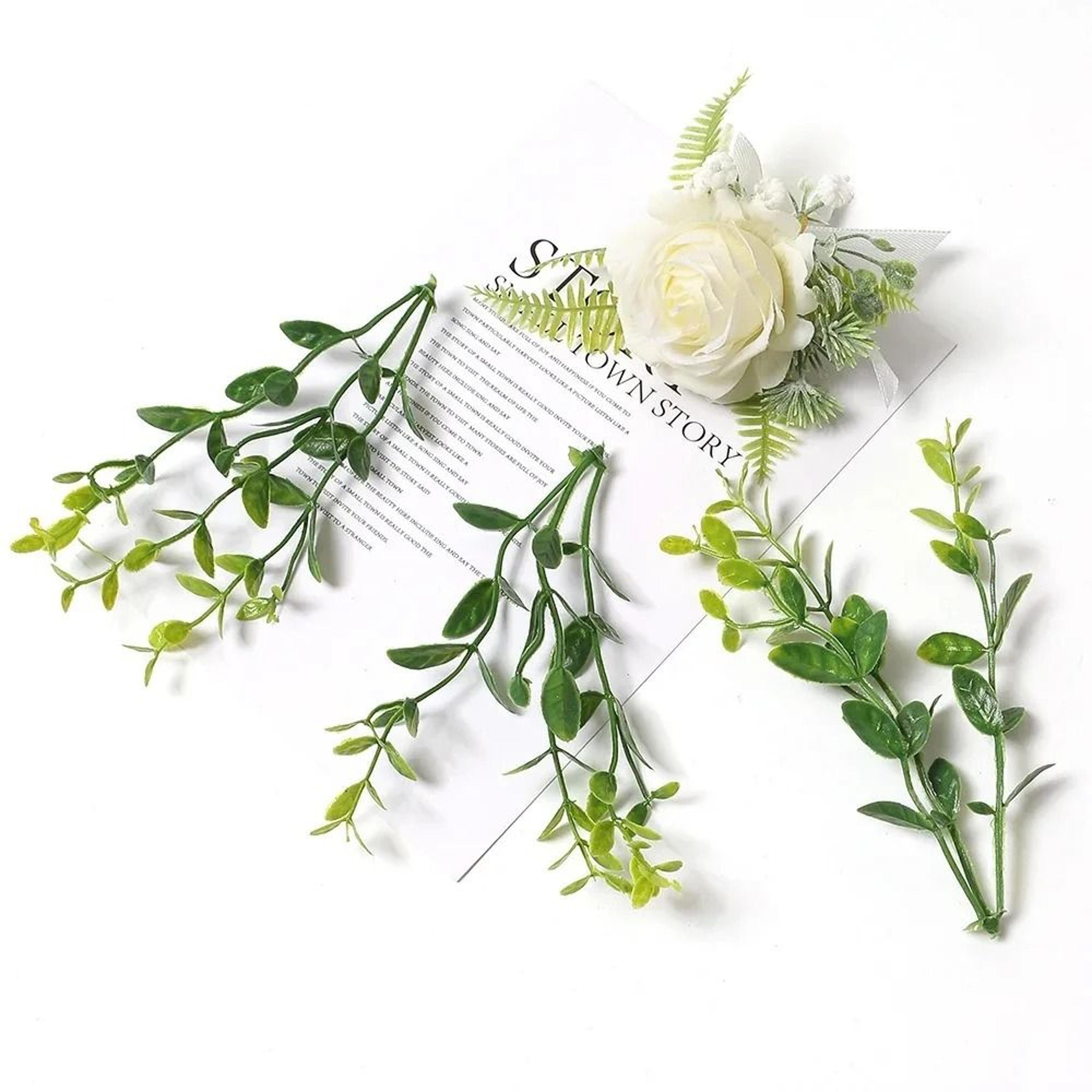 Artificial Plant Leaves Set DIY Greenery Decorations For Wedding And Home Decor 6