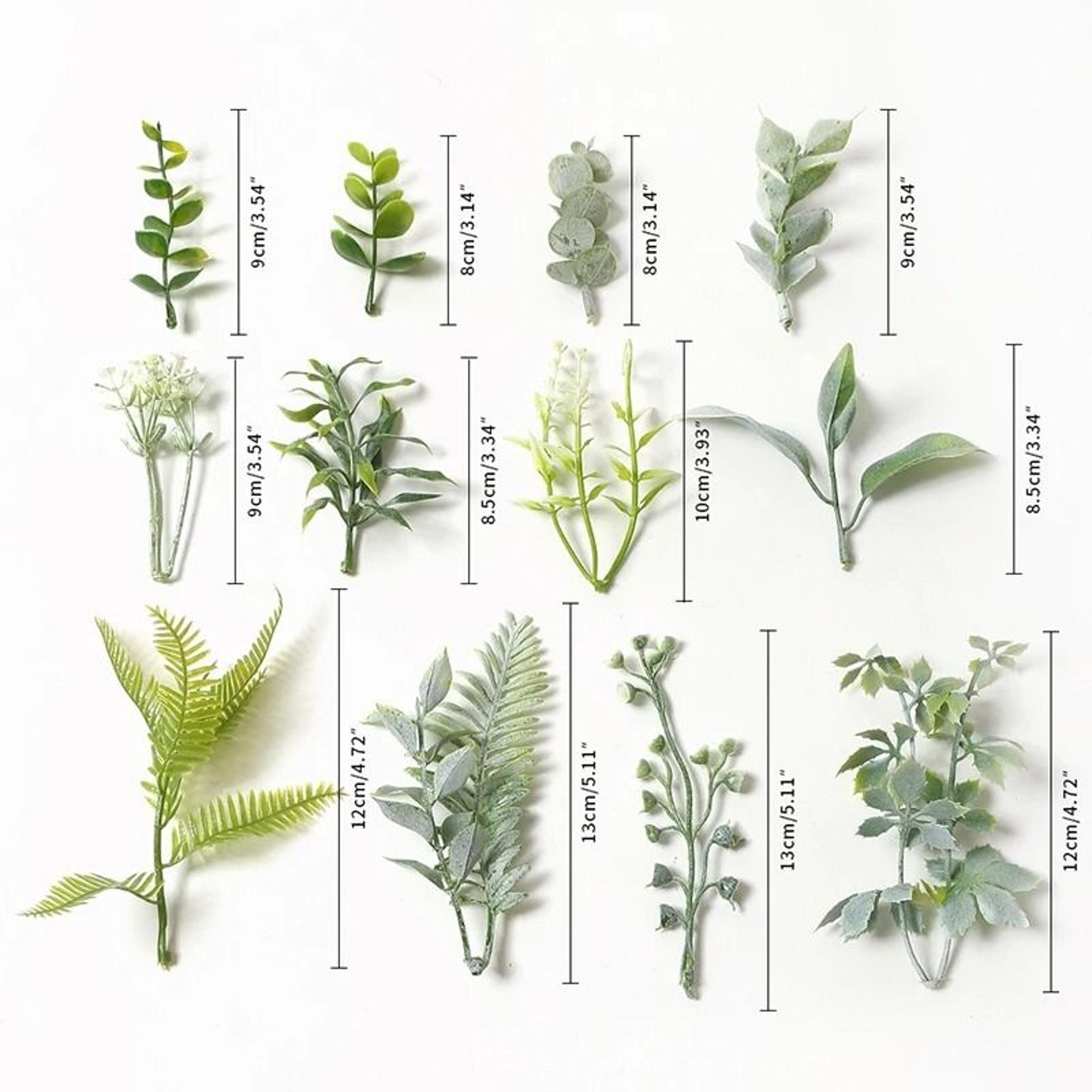 Artificial Plant Leaves Set DIY Greenery Decorations For Wedding And Home Decor 18