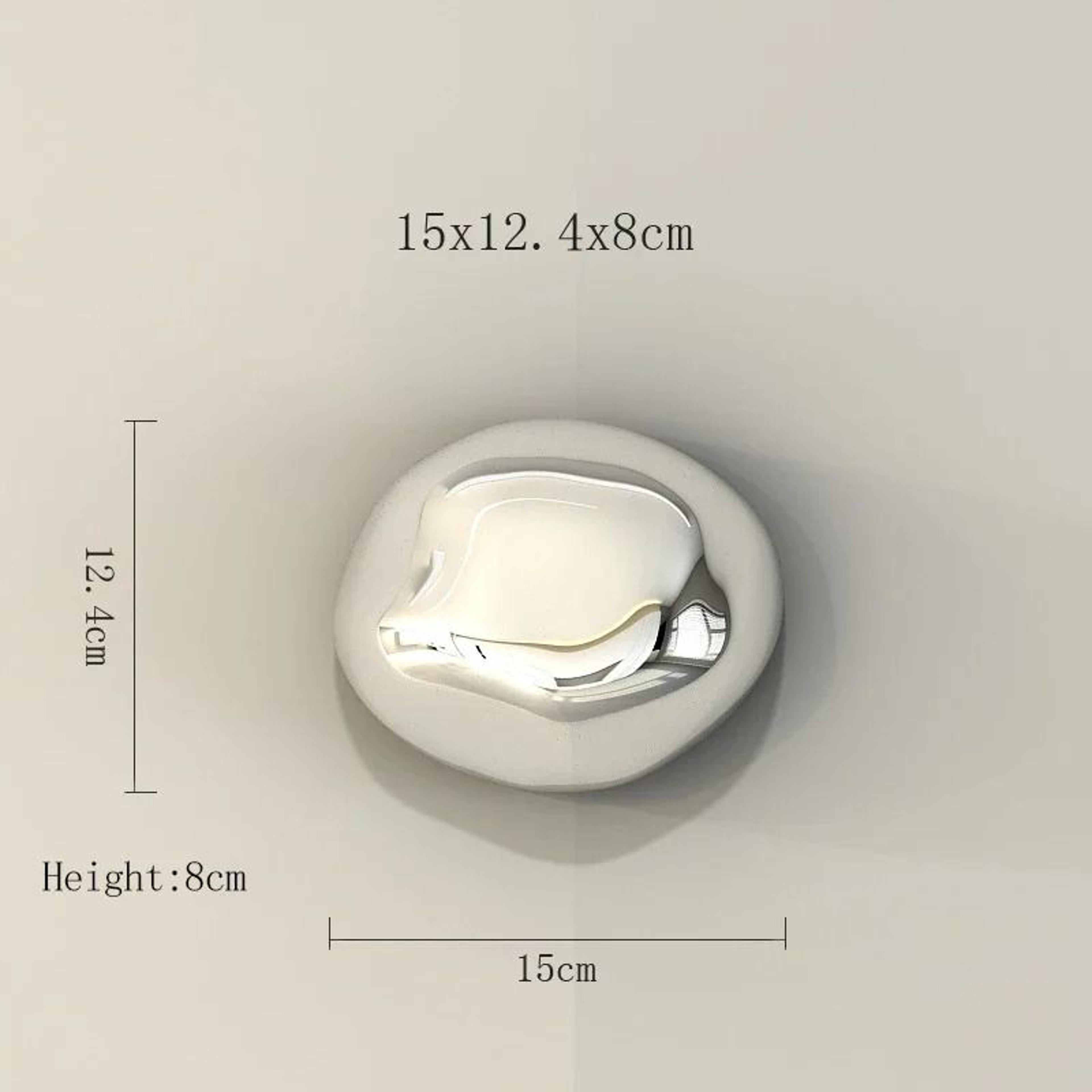 Modern 3D Stone Wall Hanging Decor Simulation Pendant For Living Room 6