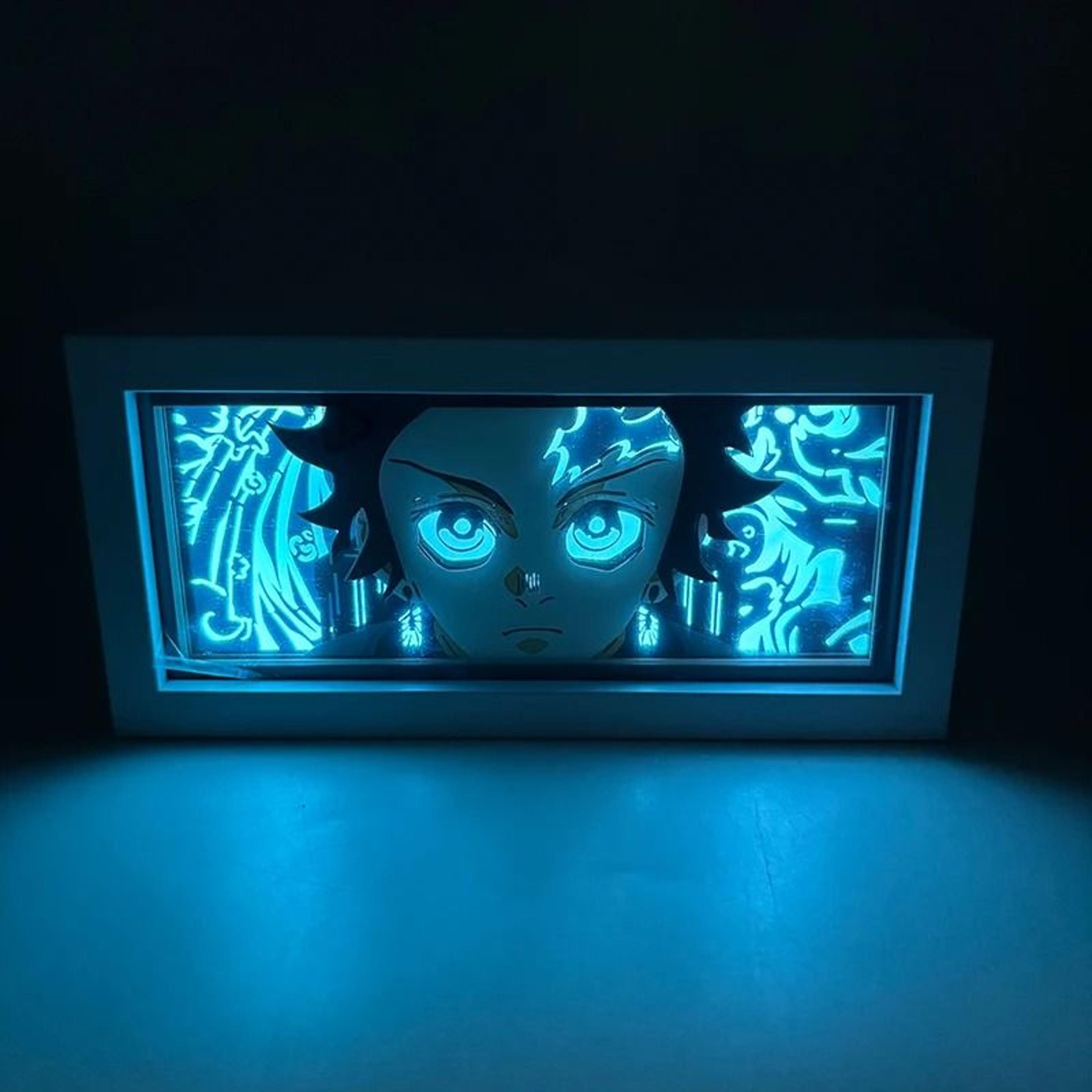 Demon Slayer Tanjiro 3D LED Anime Light Box Night Light 25