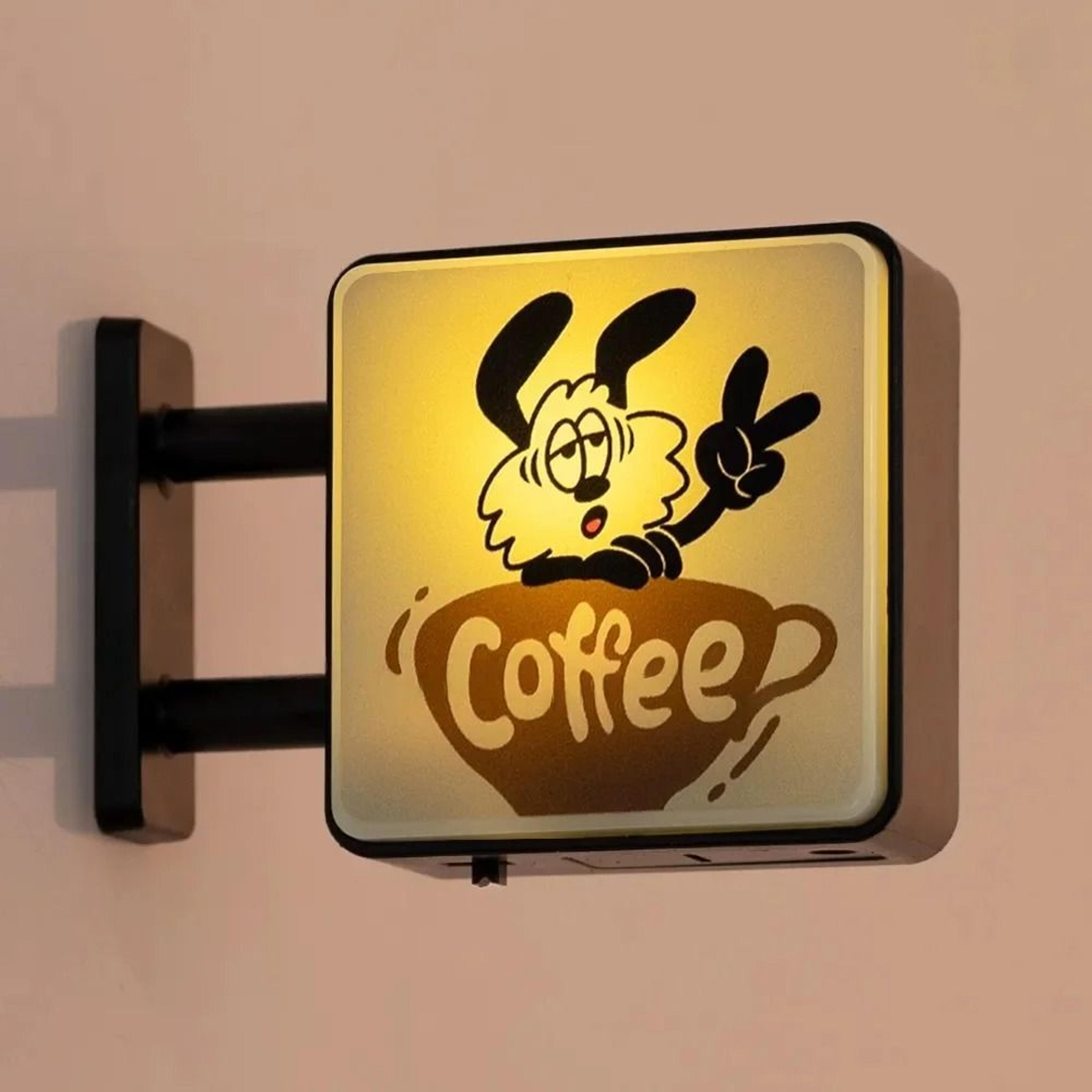 Coffee Neon Light Sign Fridge Magnet Mini LED Coffee Corner Decor 8