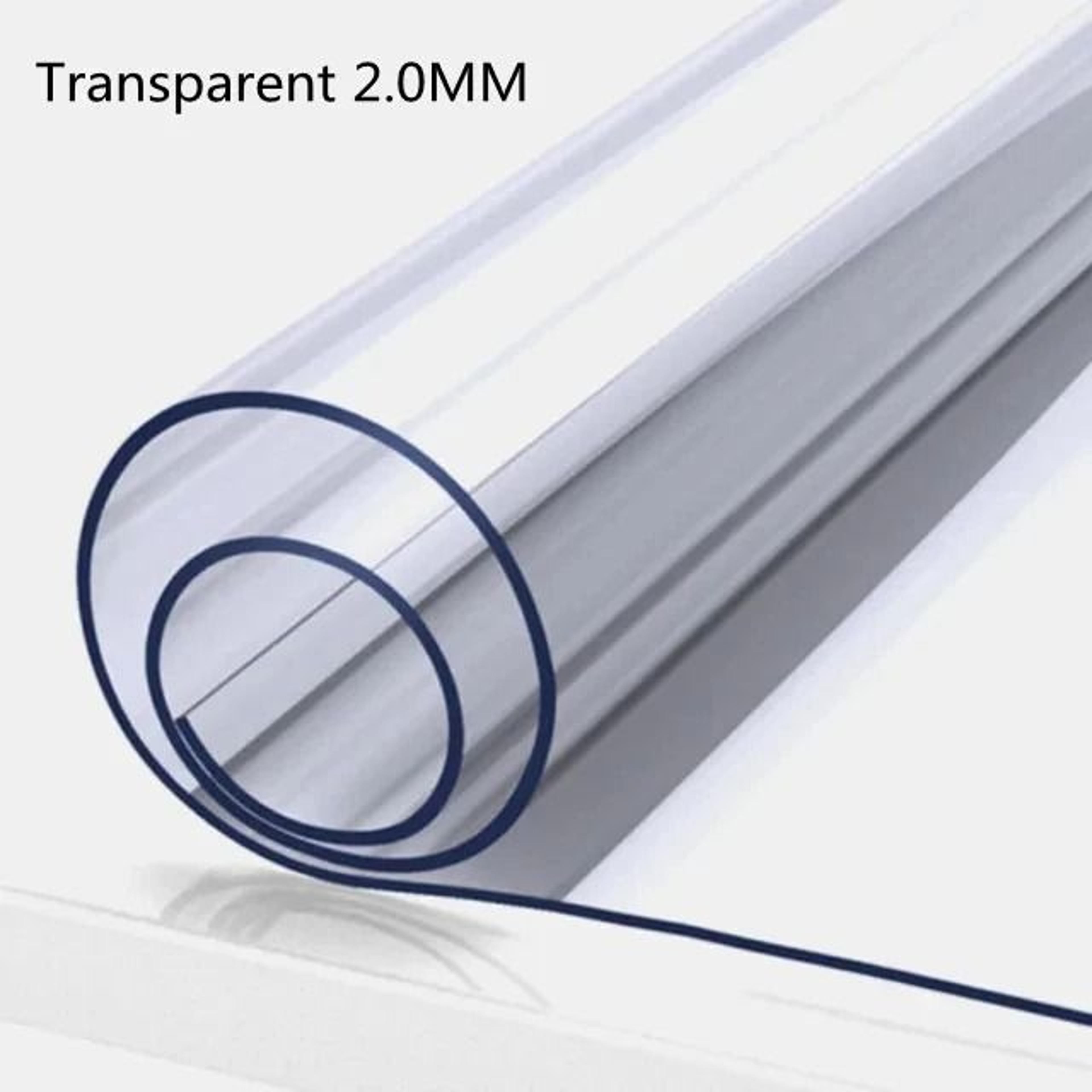 Clear PVC Table Protector Transparent Waterproof Table Cover Mat 5