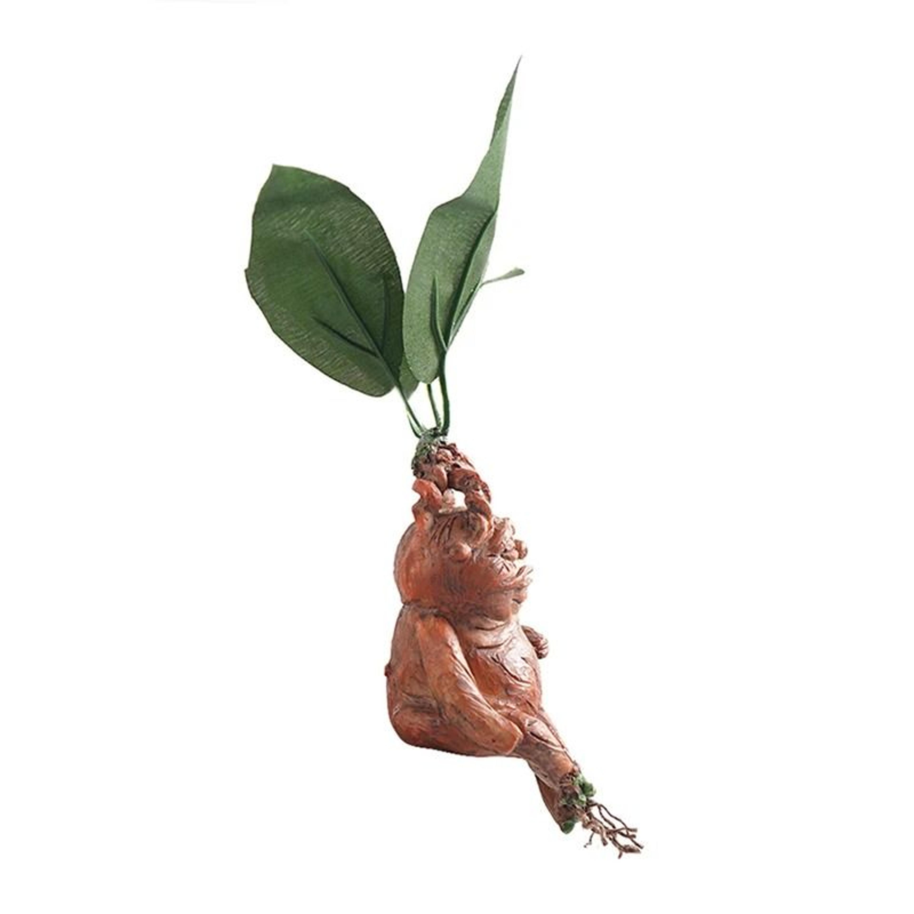 Mandrake Resin Garden Statue Fantasy Plant Figurine Outdoor And Home Decor 1