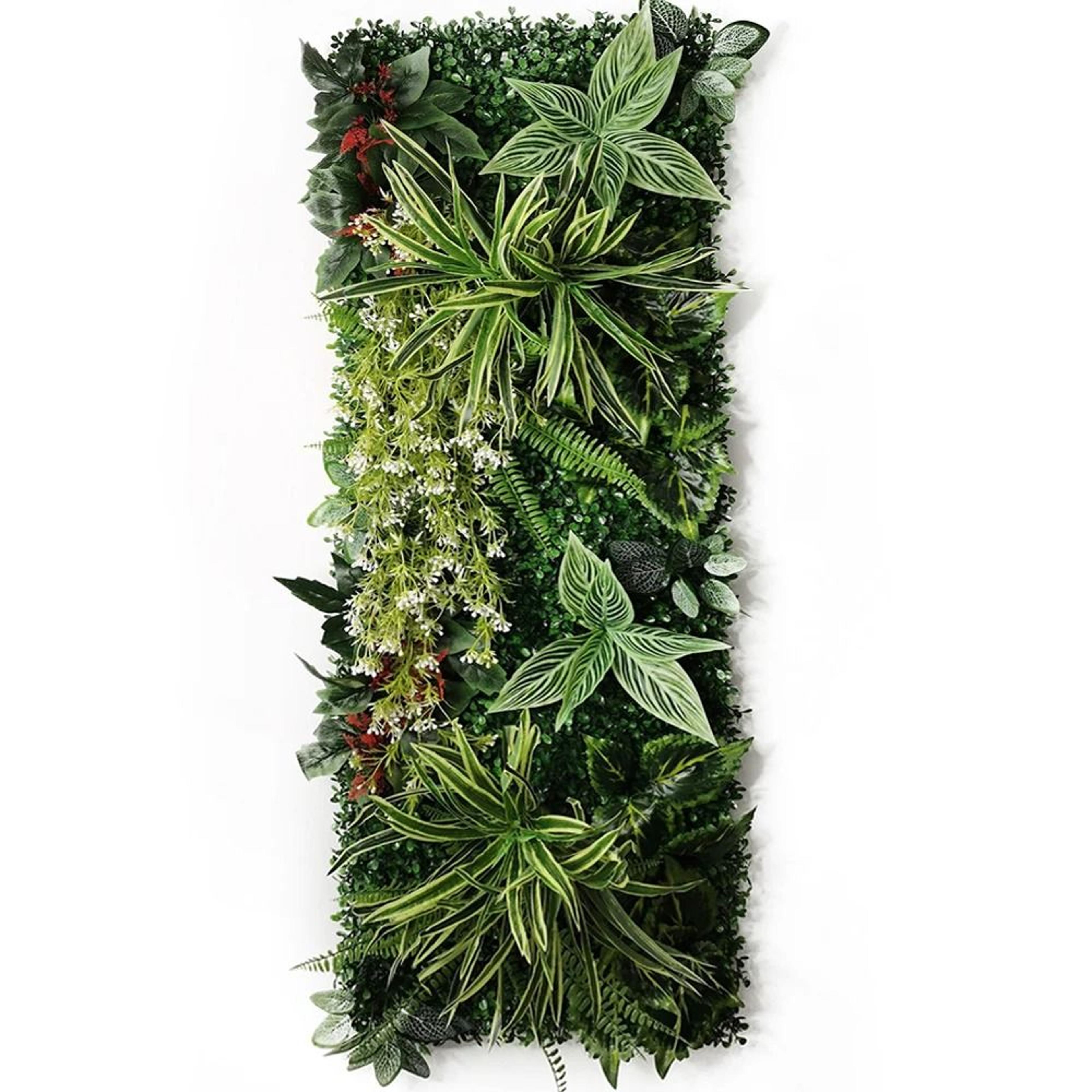 Artificial Green Wall Panel Fake Grass Moss Decor For Indoor Outdoor Spaces 7