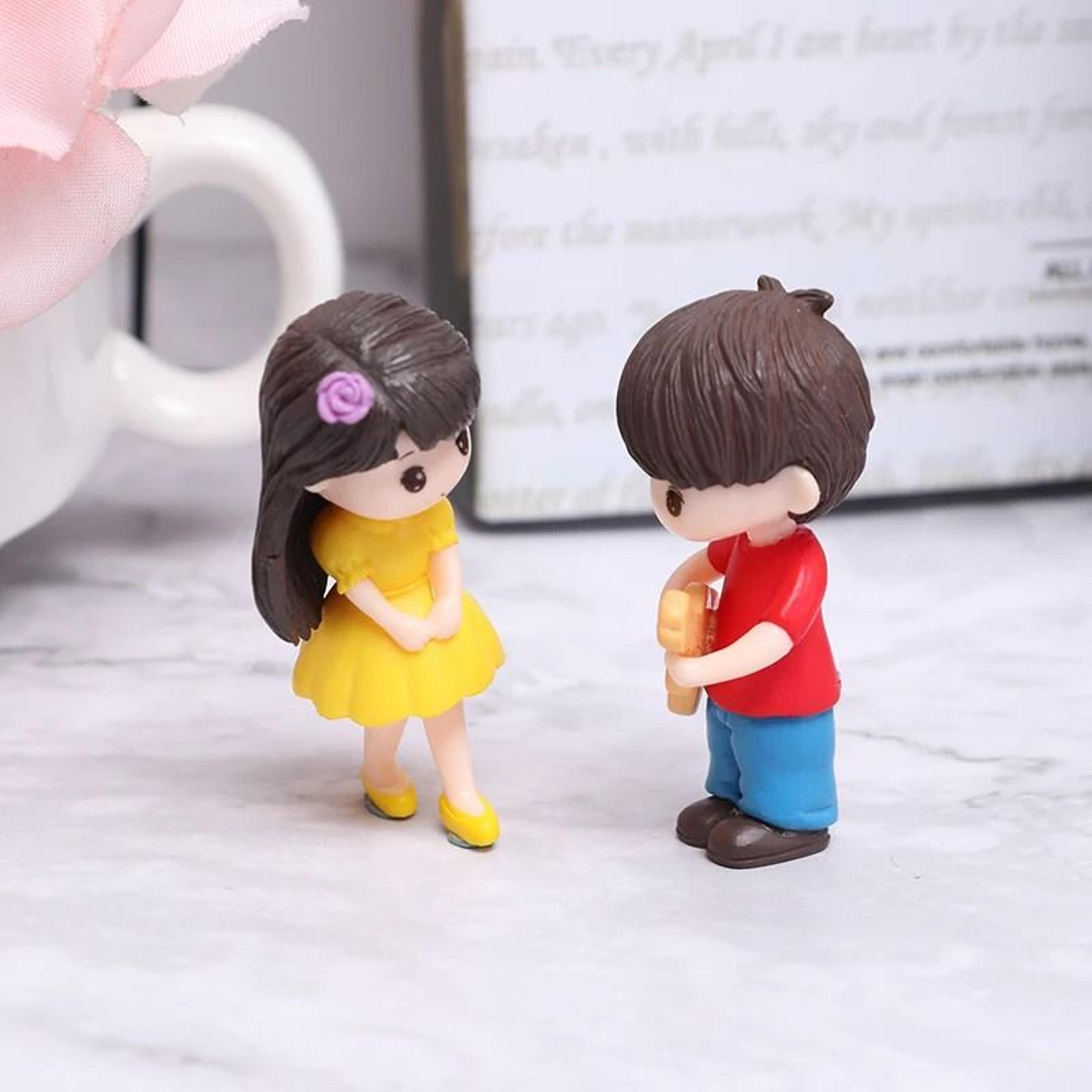 Fairy Garden Miniatures Mini Animal Figurines Couple Set For Terrarium Decor 22