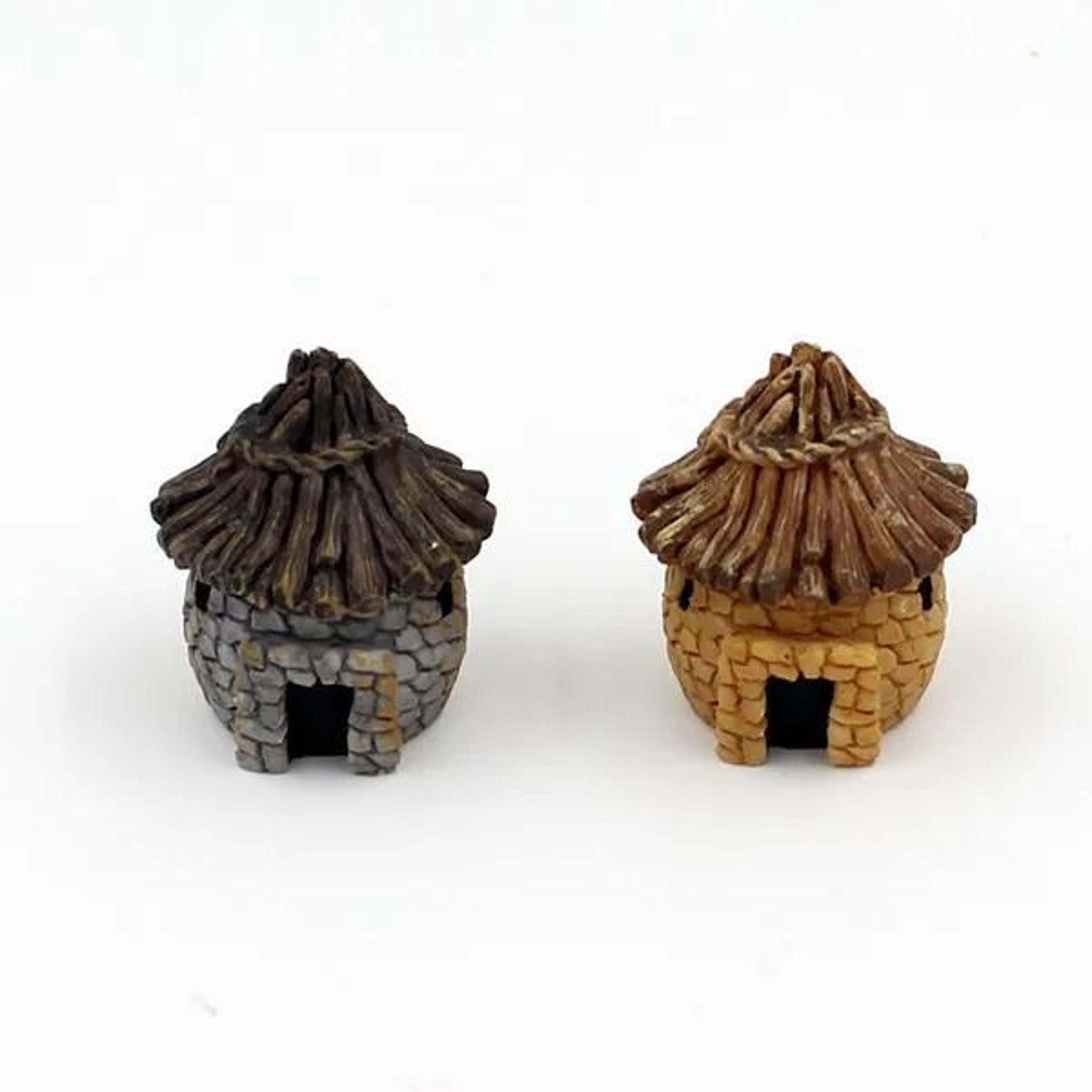 Fairy Garden Accessories Miniature Landscape Decor Set With Lighthouse Cottage And Bridge 8