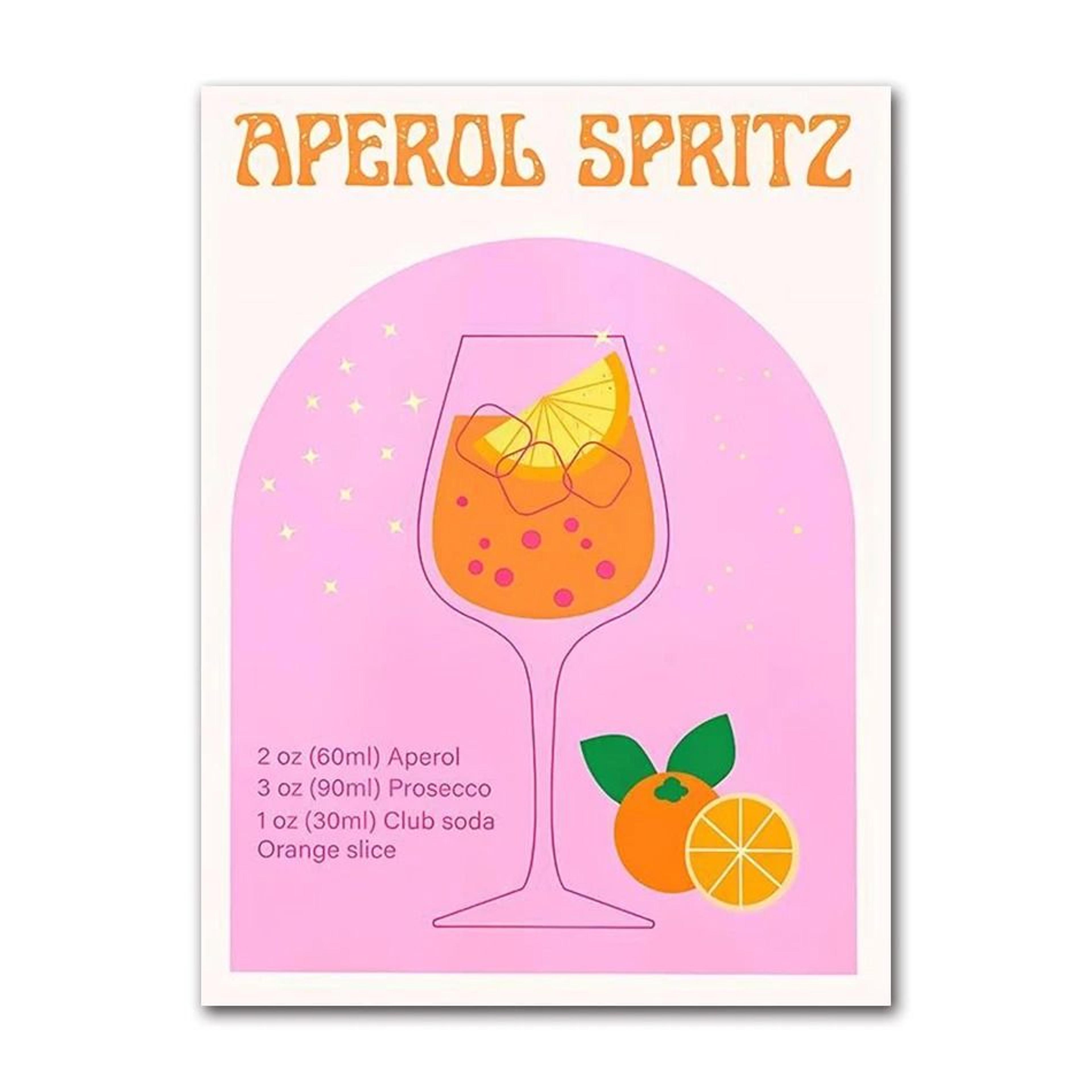 Retro Cocktail Wall Art Canvas Drink Poster For Kitchen And Bar Decor 9