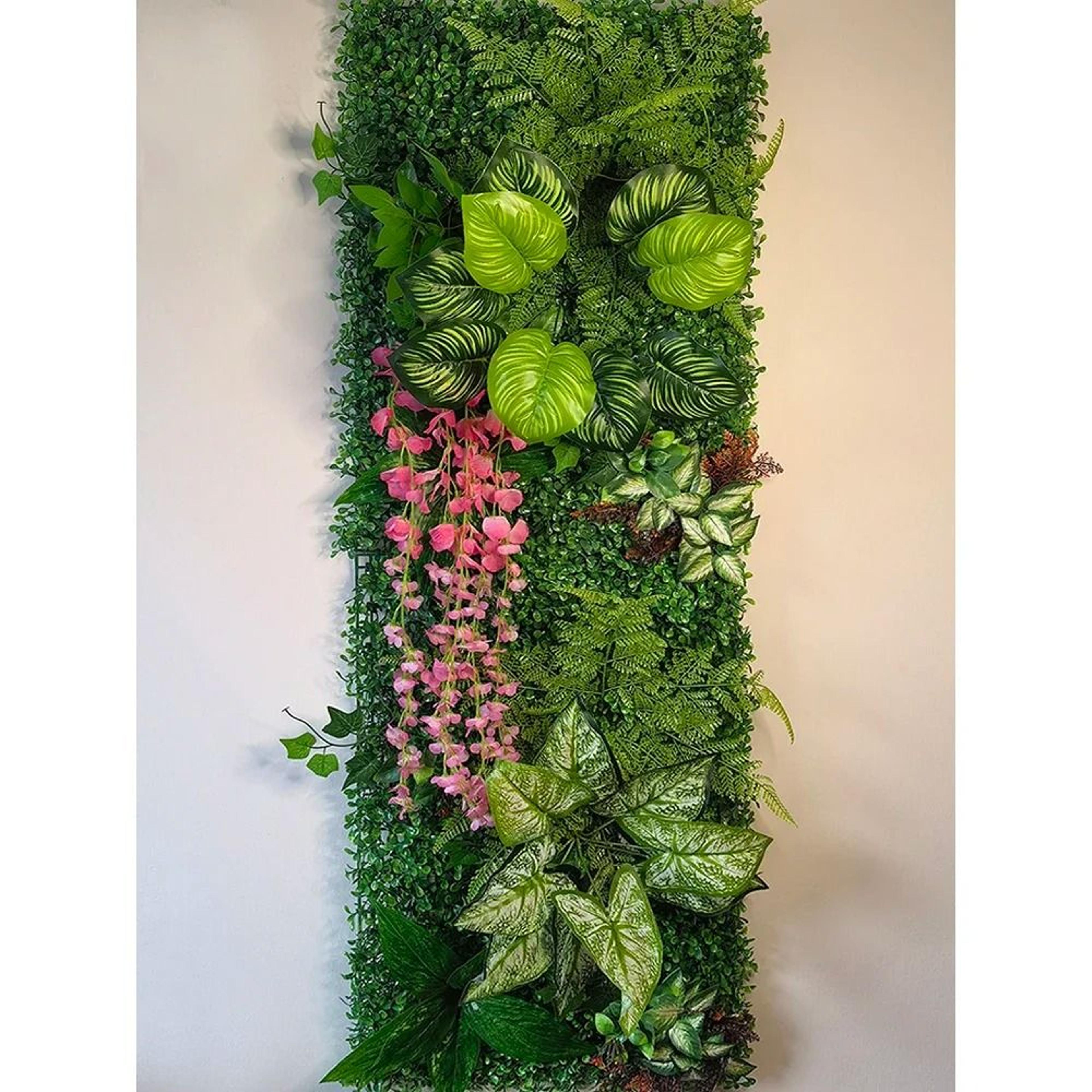 Artificial Eucalyptus Wall Panel Greenery Backdrop Decor Wedding Grid 5