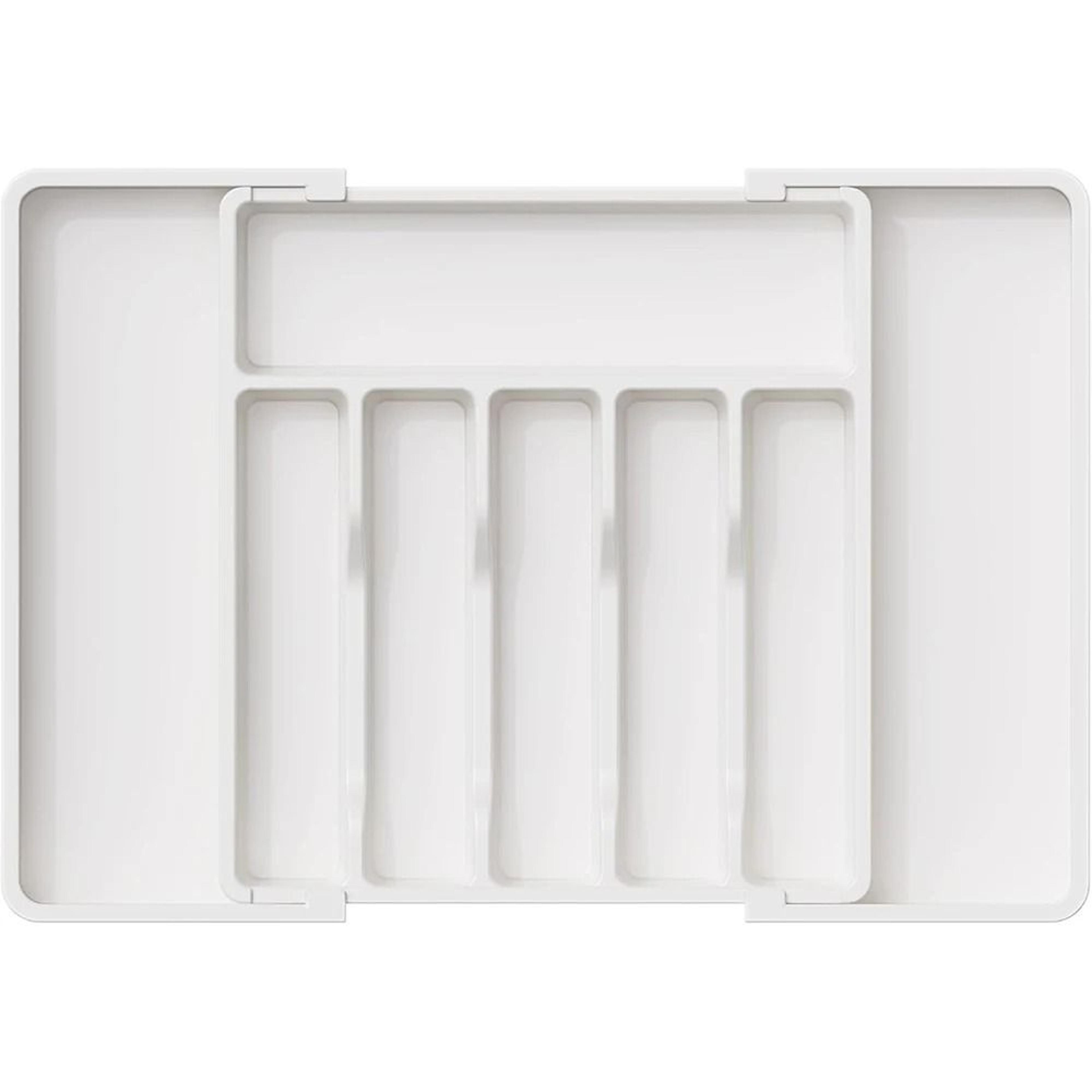 Expandable Cutlery Organizer Tray Adjustable Kitchen Drawer Silverware Holder 1