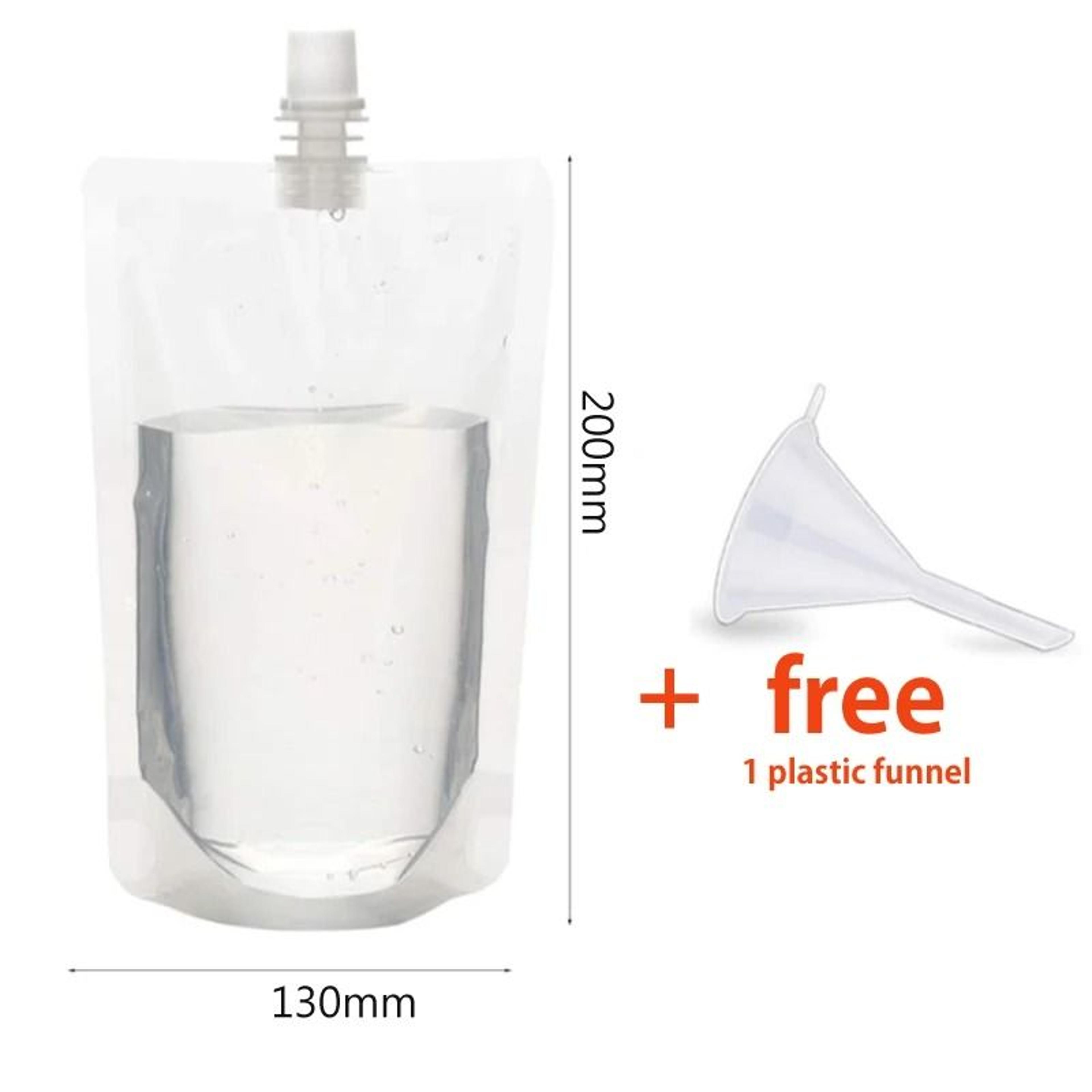 Reusable Drink Pouches With Spout Portable Juice Storage Bags 8