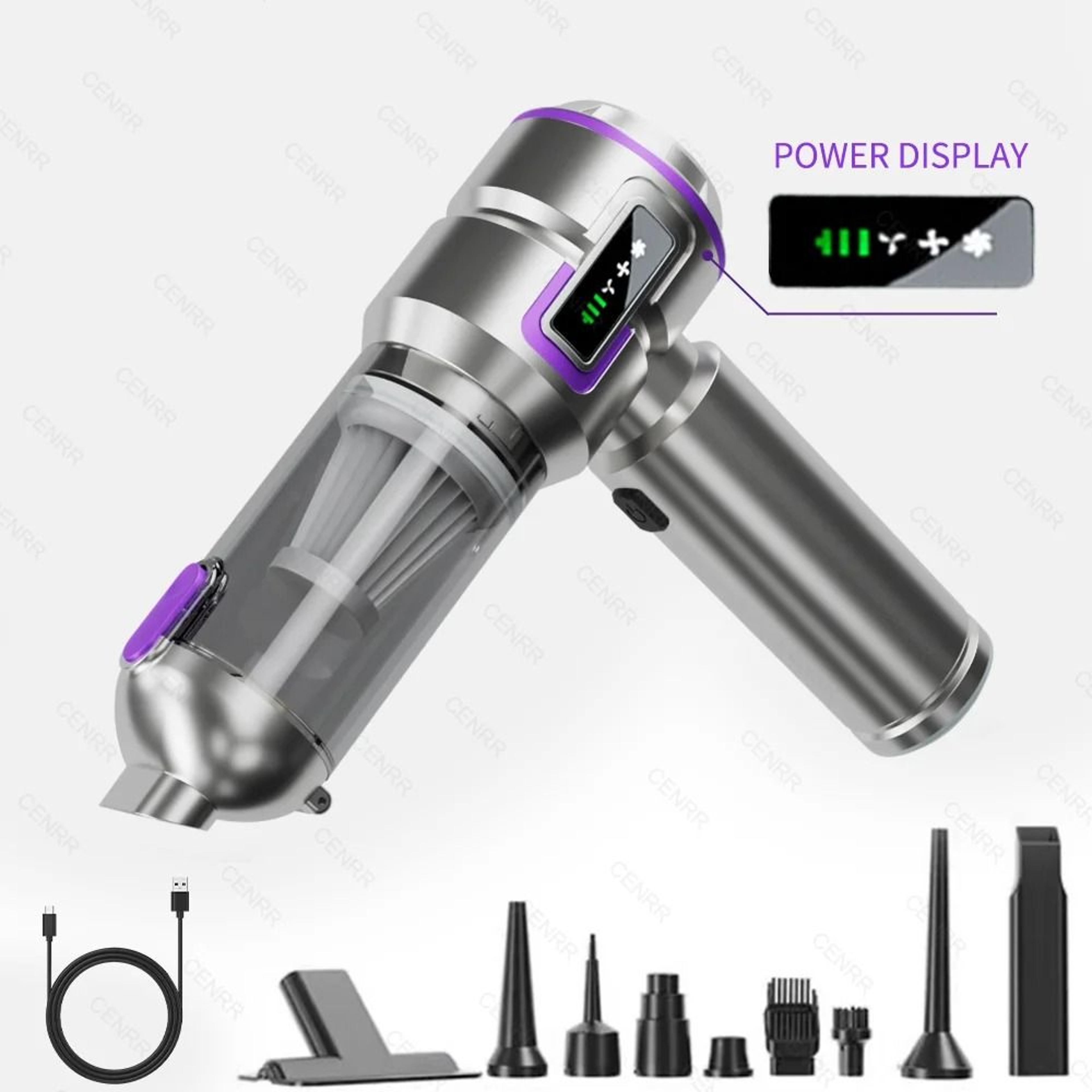 Powerful Mini Cordless Car Vacuum Cleaner Handheld Blower 1