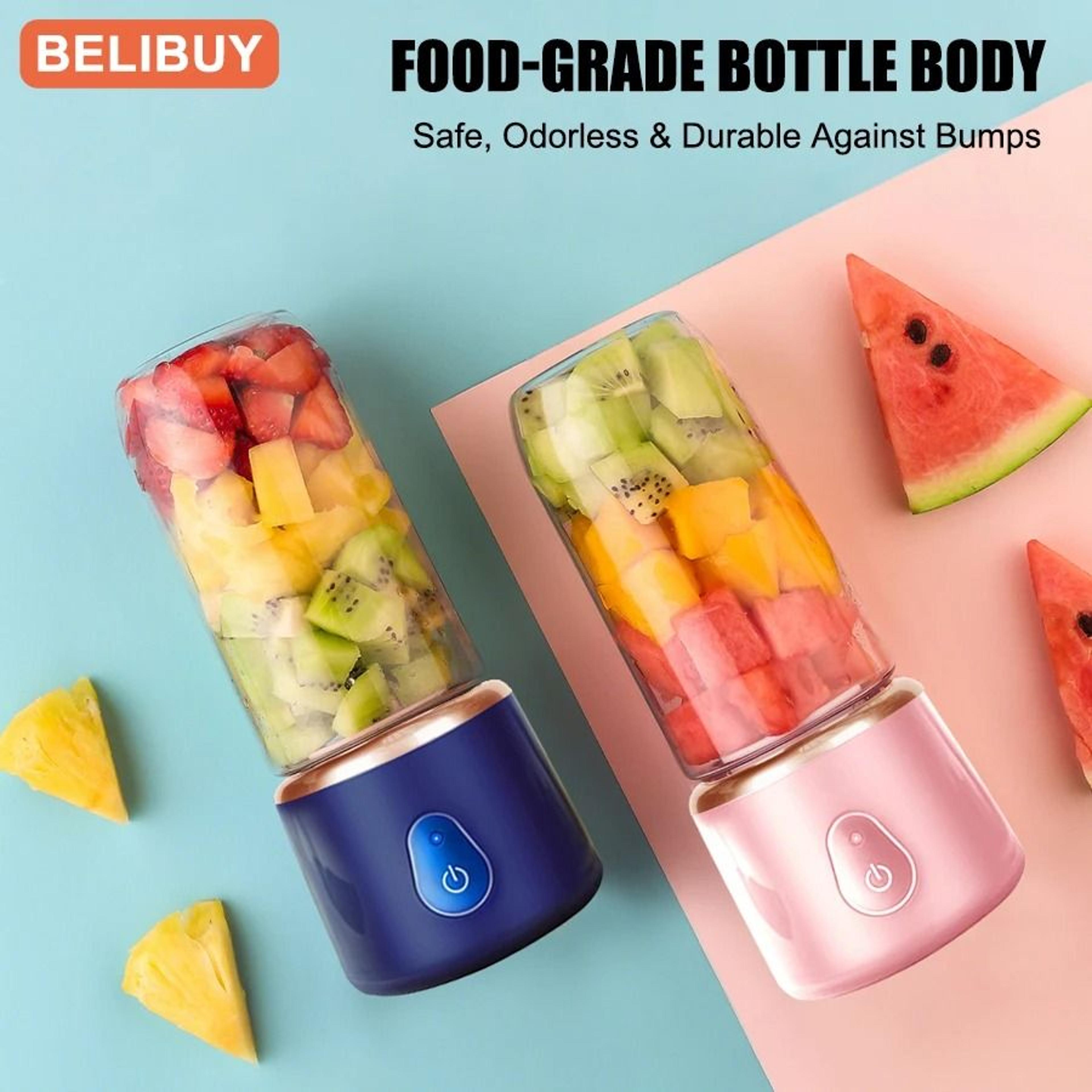 JuiceGo Portable USB Juicer Blender 400ml Smoothie Maker 7