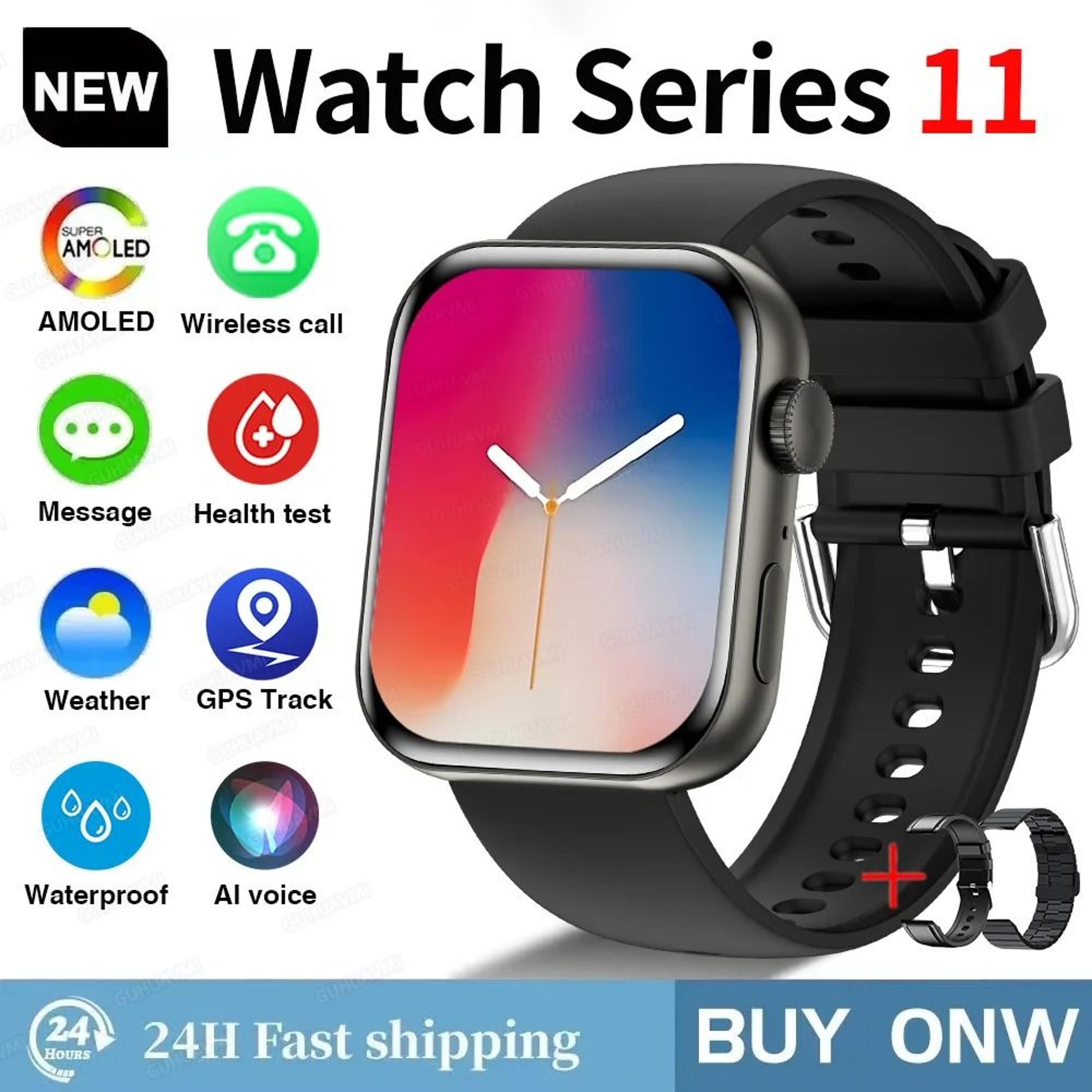 HD AMOLED Smartwatch With GPS And Bluetooth Calling Waterproof Sports Watch For Men And Women 13