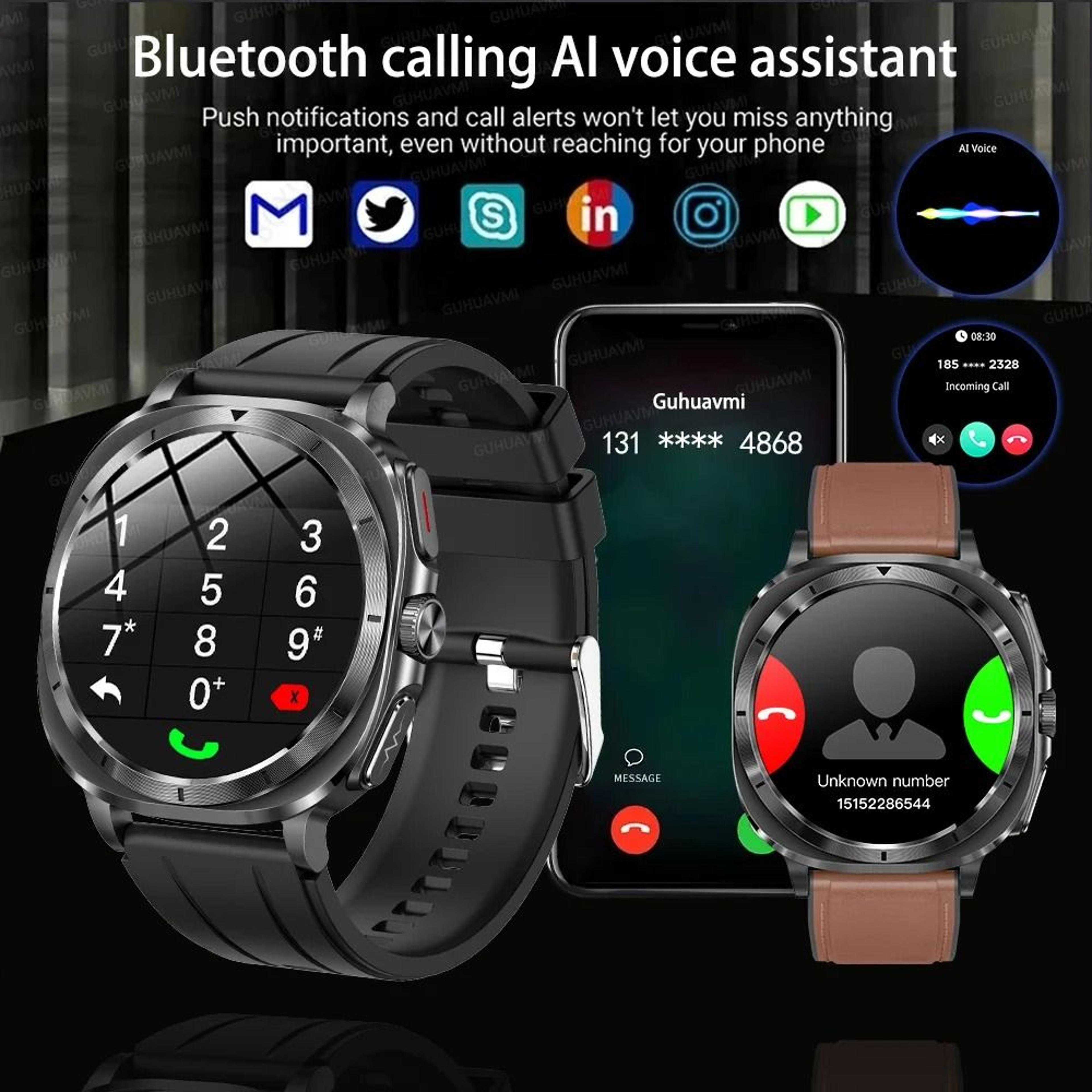 Advanced Health Monitoring Smartwatch With ECG Blood Pressure Tracking And Heart Rate Monitor 12