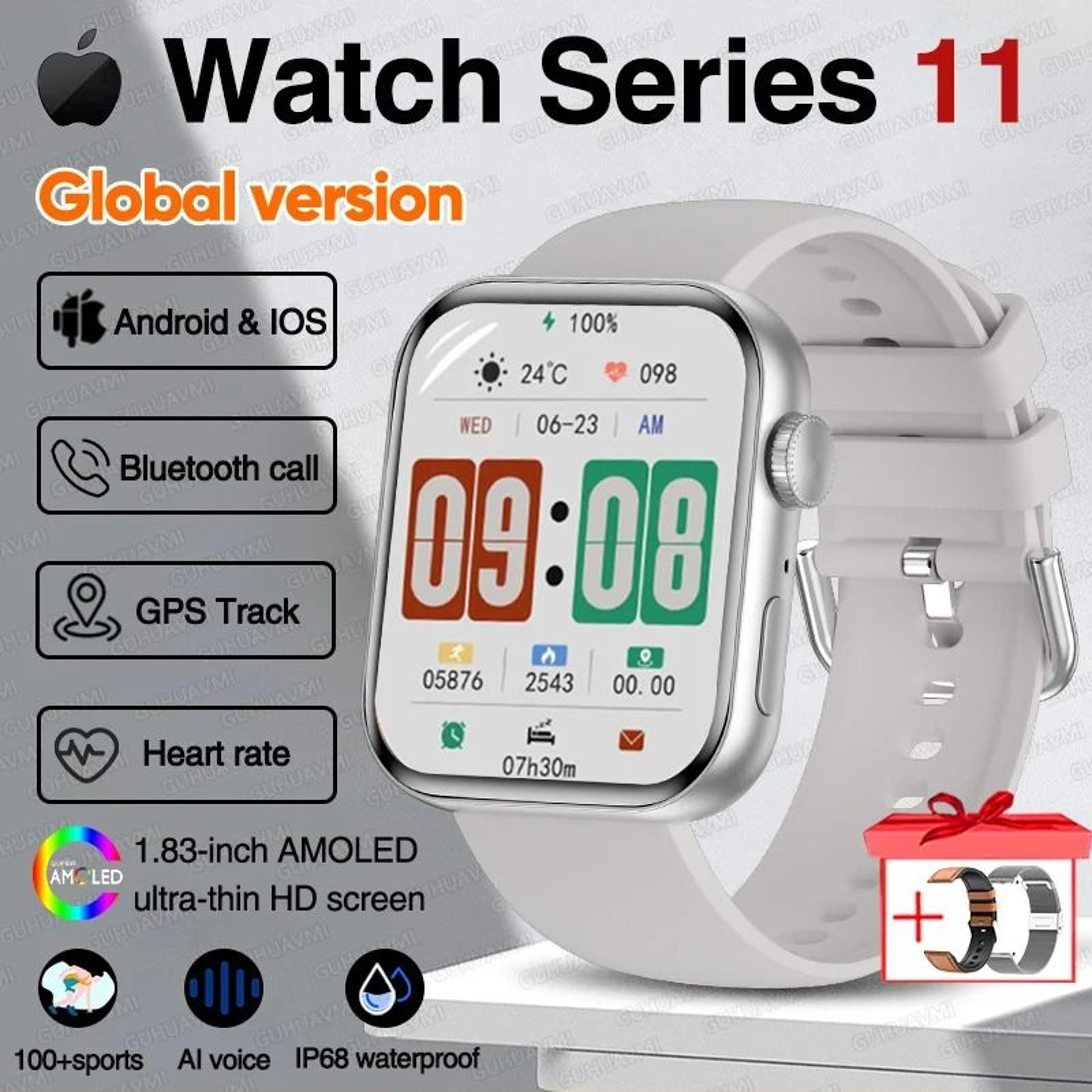 AMOLED Smartwatch With GPS And Bluetooth Calling Waterproof Fitness Tracker Smartwatch 14