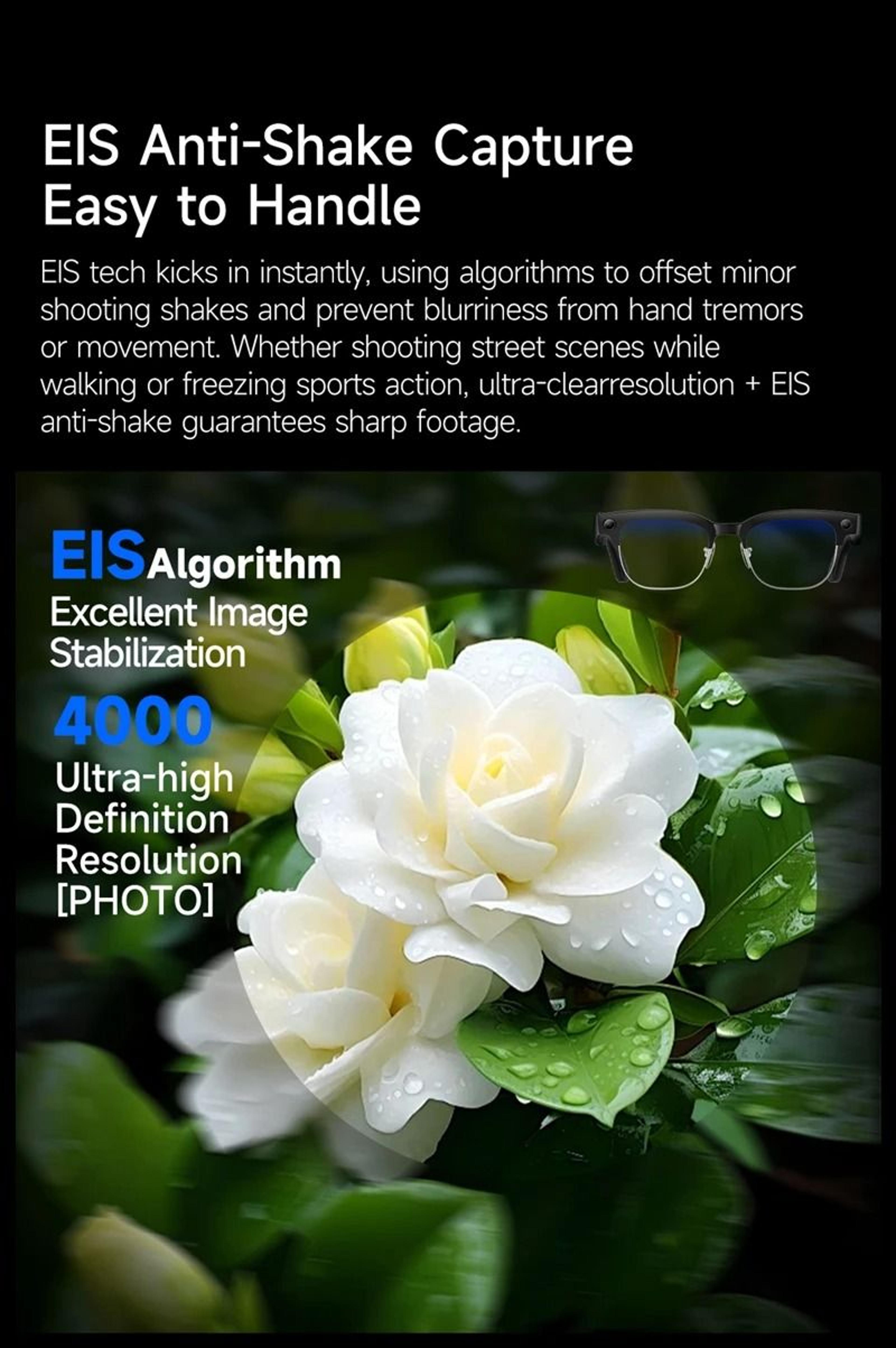 AI Translation Smart Glasses With 4K Camera Bluetooth Calling And Voice Recognition 9