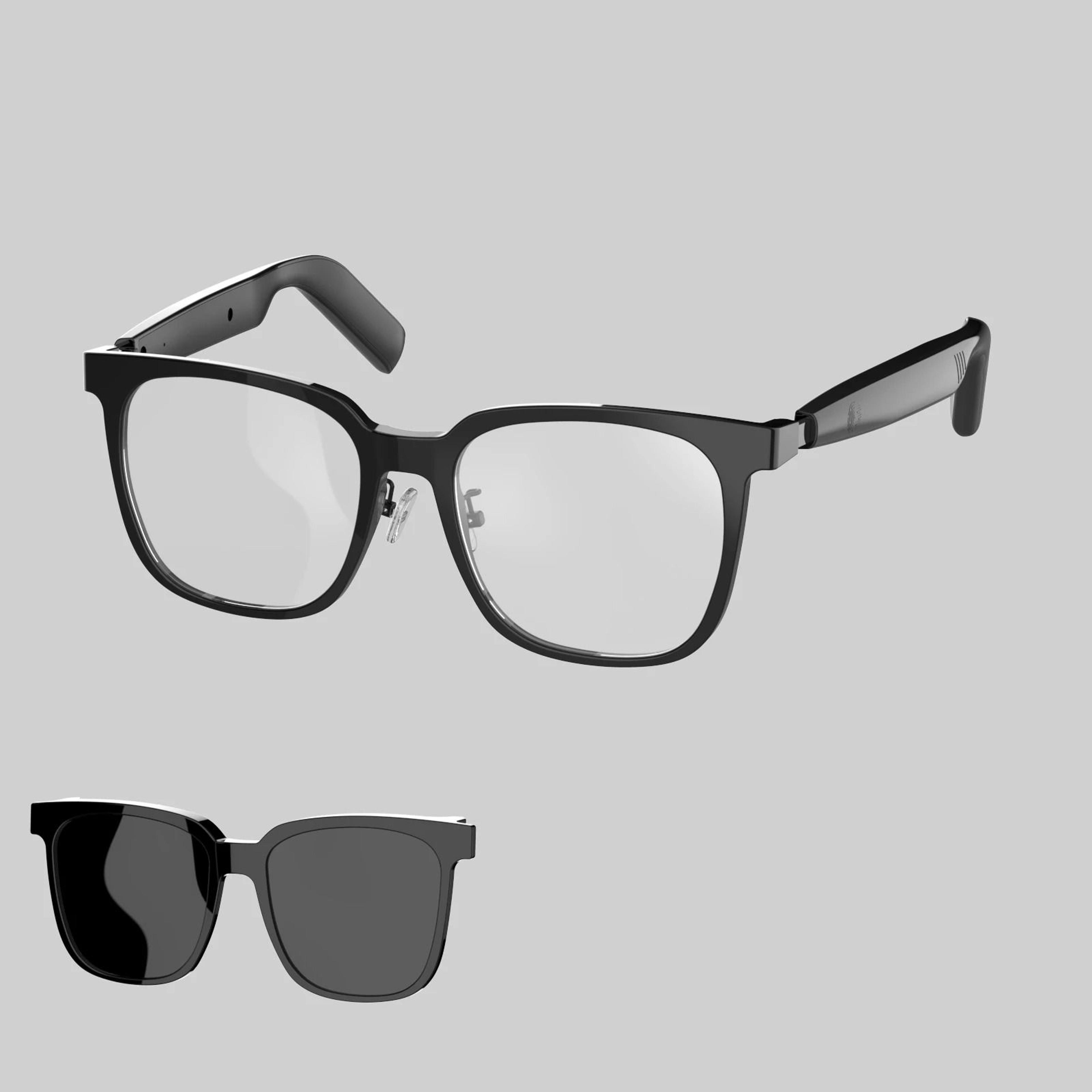2 In 1 Smart Audio Glasses Bluetooth Sunglasses With Magnetic Lenses Wireless Audio Glasses 6