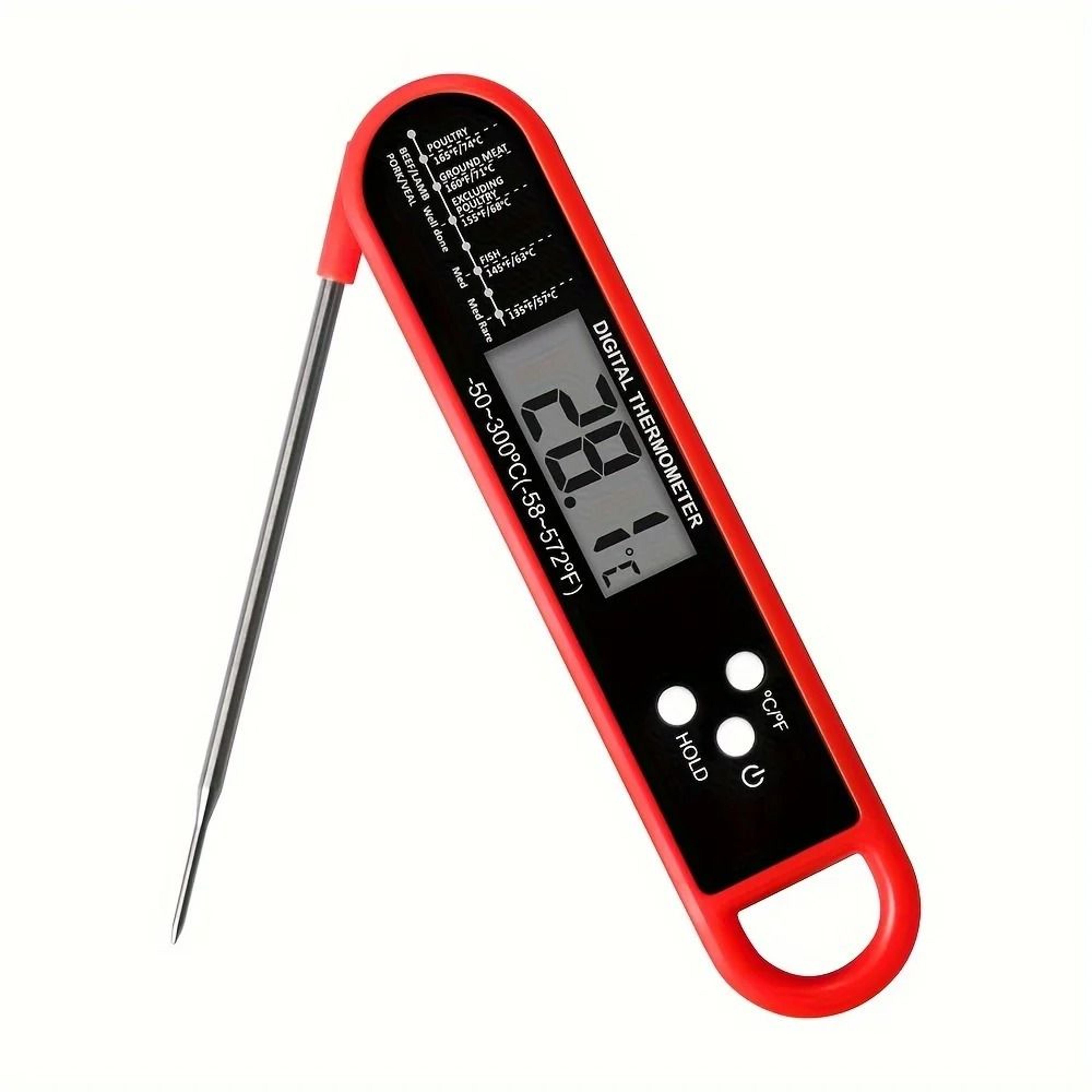Digital Meat Thermometer Instant Read BBQ Kitchen Food Thermometer Waterproof 0