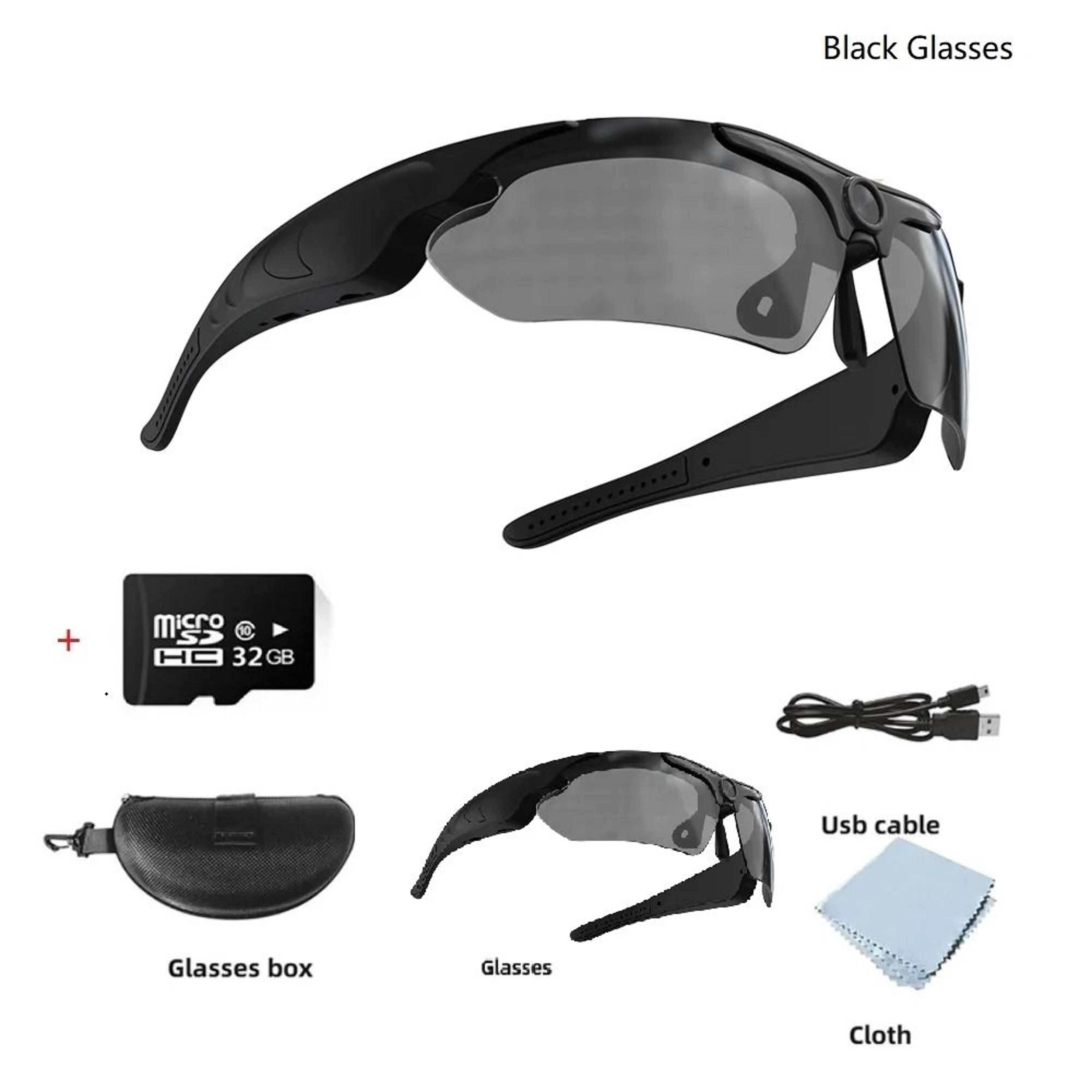 1080P Camera Sunglasses Wearable Video Recording Glasses For Sports And Outdoor Use 1