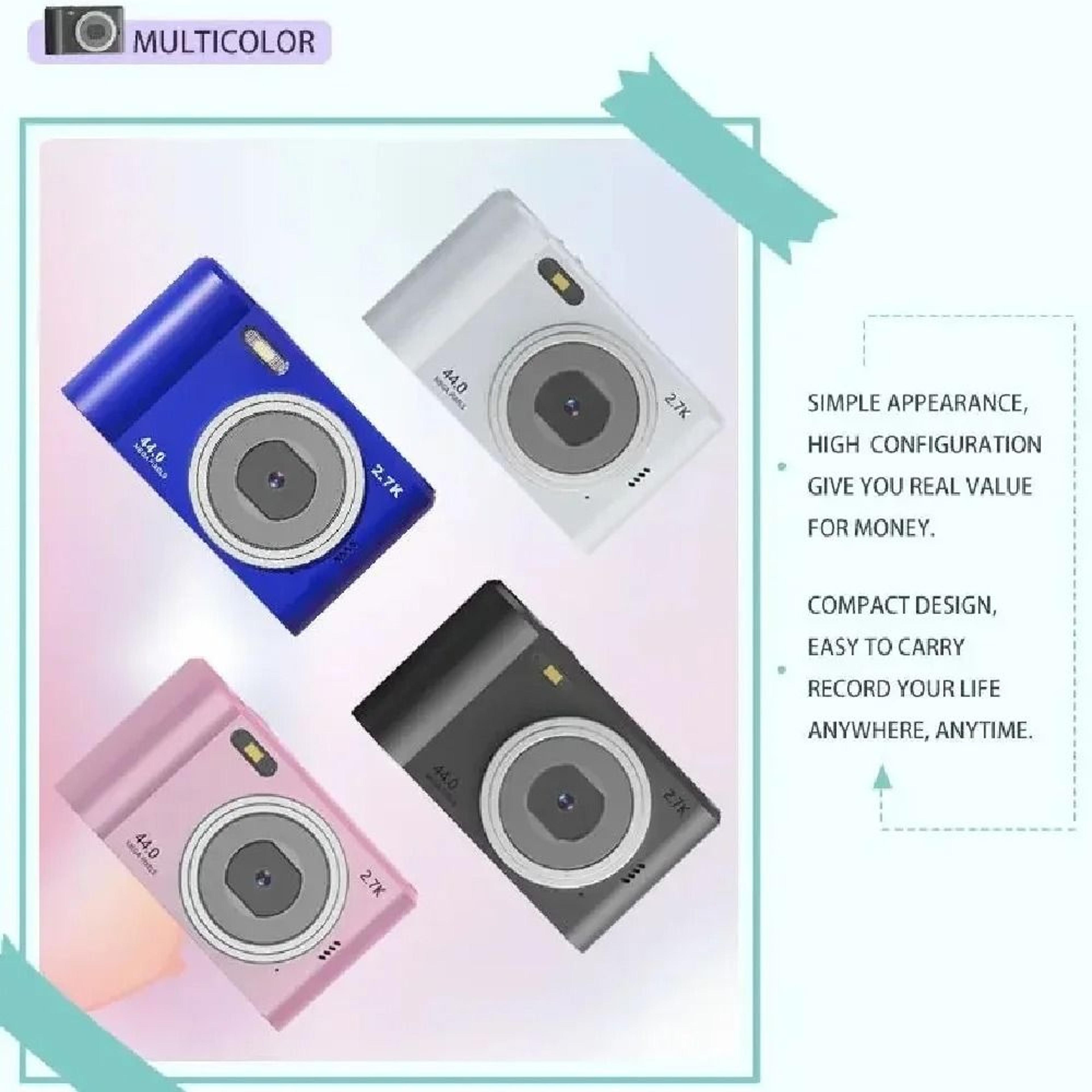 Kids Digital Camera 1080P Autofocus Compact Camera With 8x Zoom 5