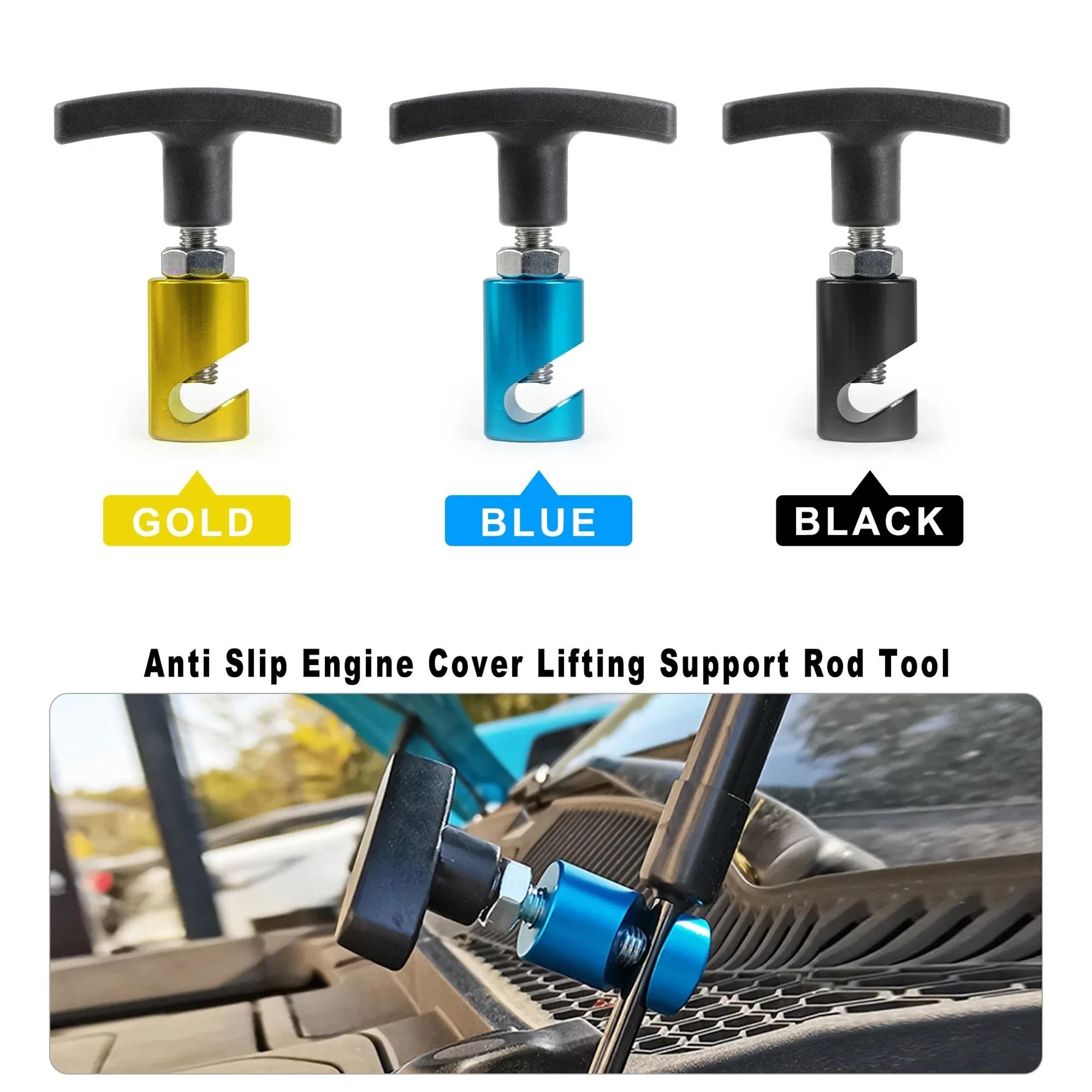 car hood holder clamp anti slip engine cover support rod fixing clip