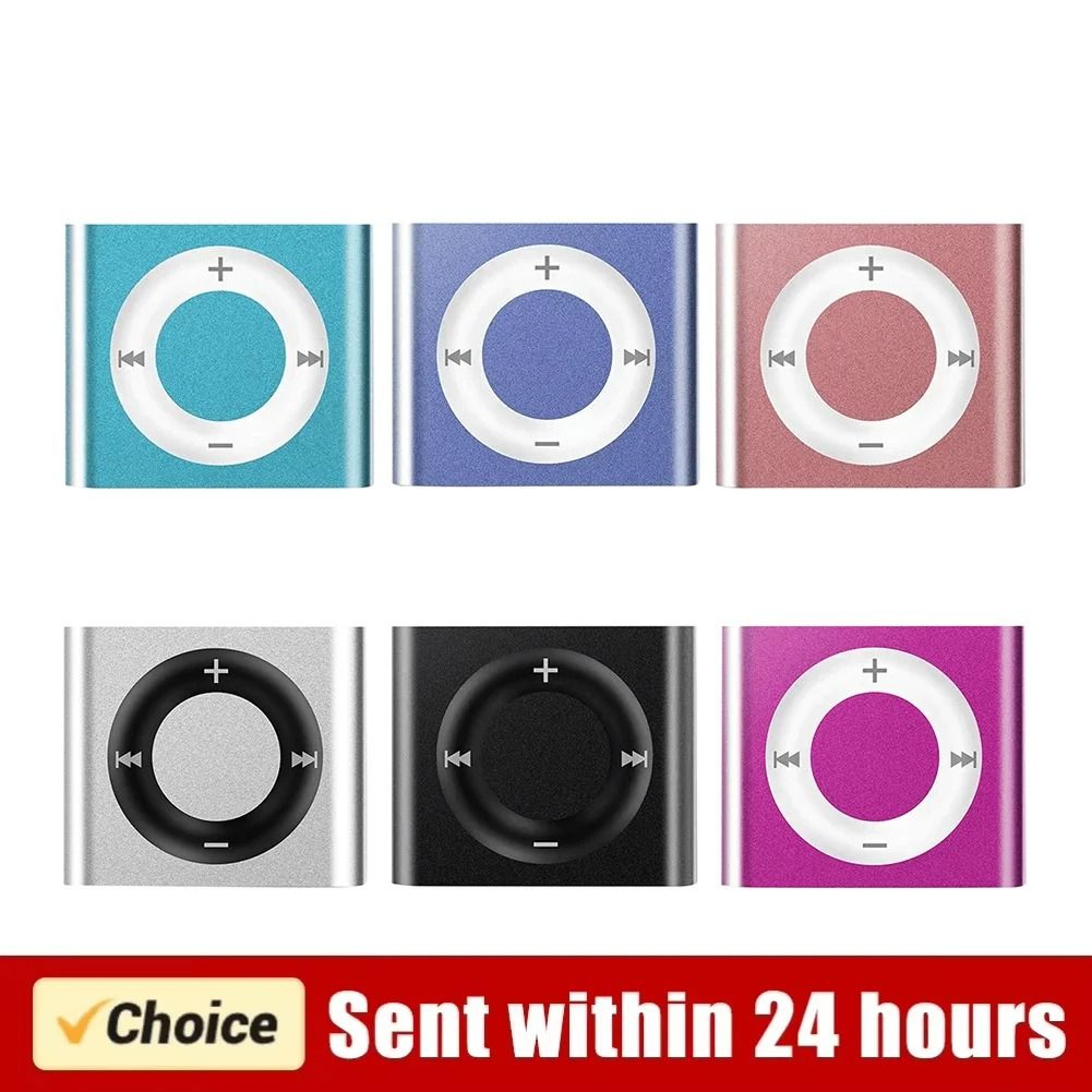 mini mp3 player portable music player with speaker touch control and expandable storage
