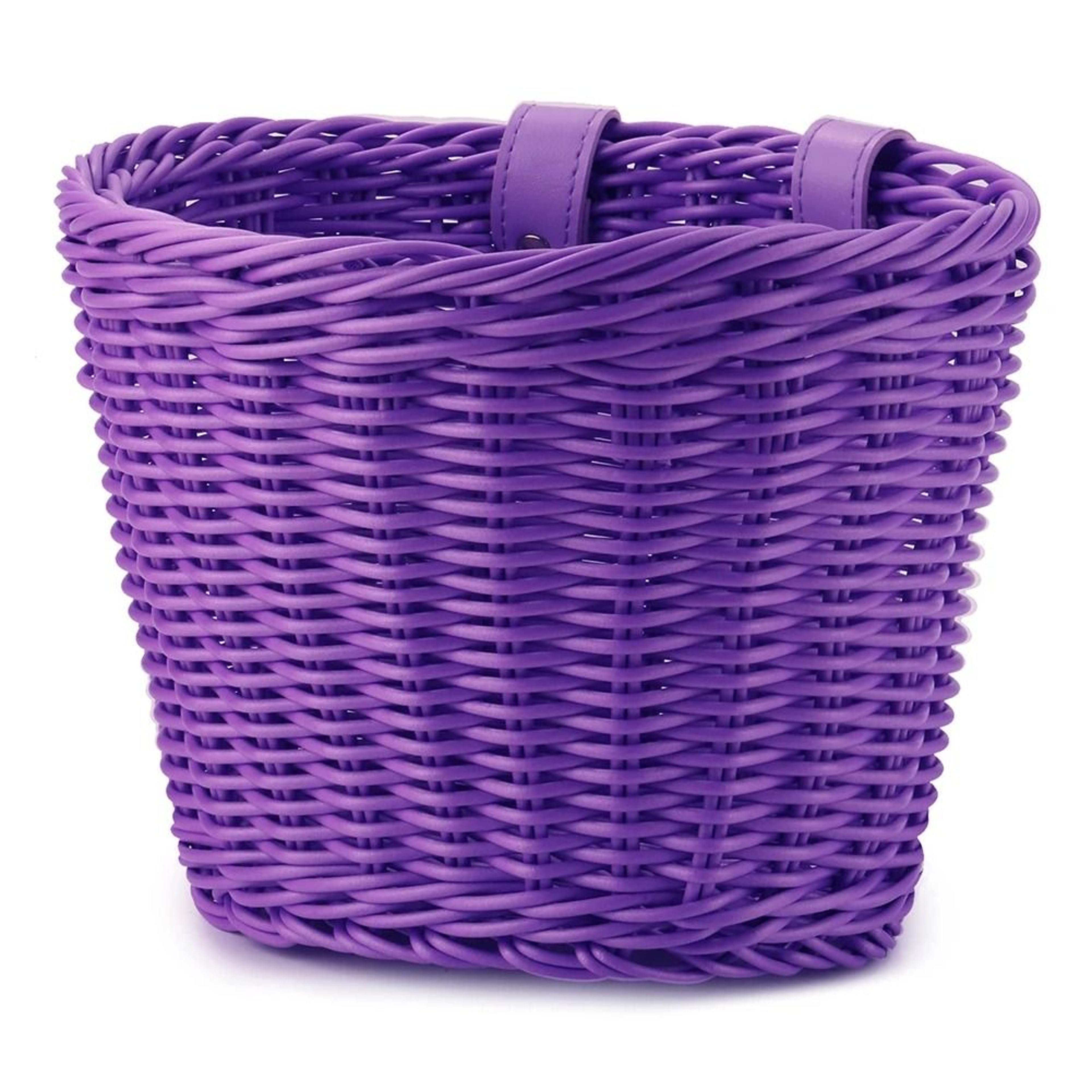 Adjustable Bicycle Front Basket Woven Handlebar Bike Basket For Storage And Daily Use 3