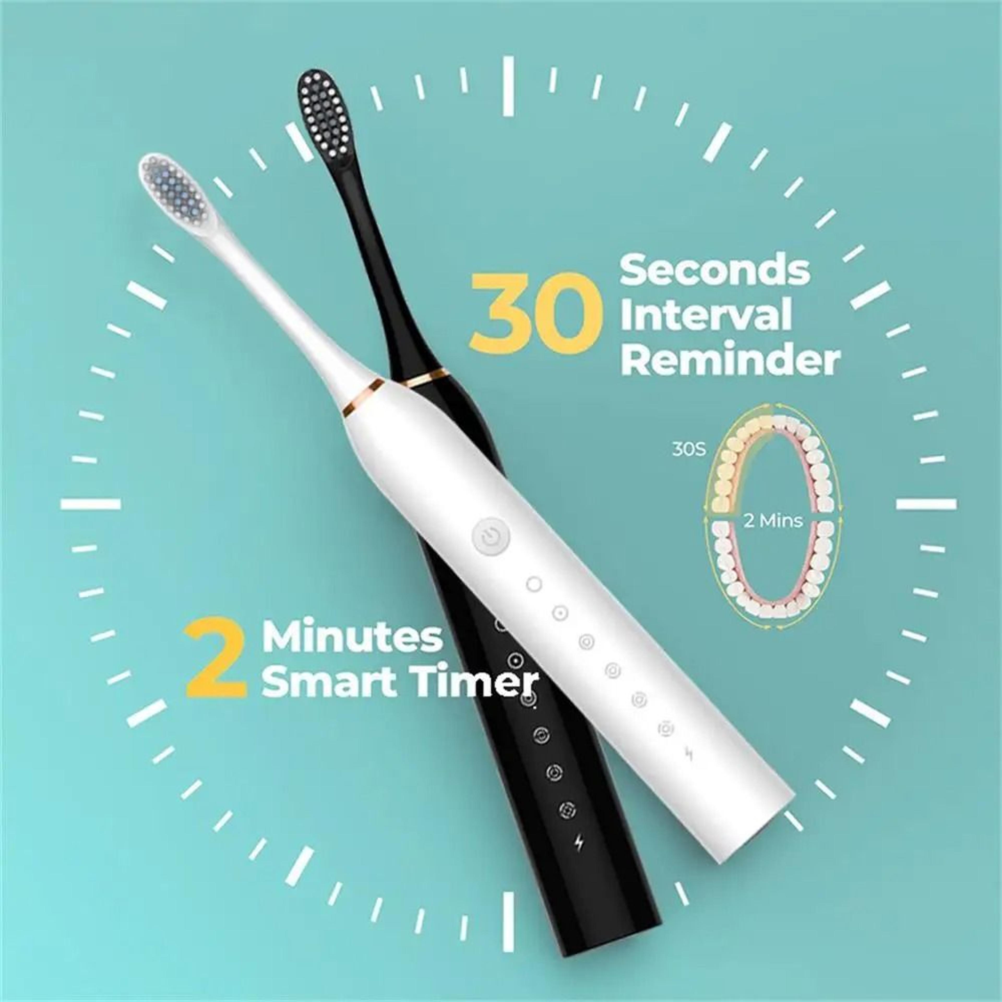 Sonic Electric Toothbrush Rechargeable Waterproof Deep Cleaning Toothbrush 4