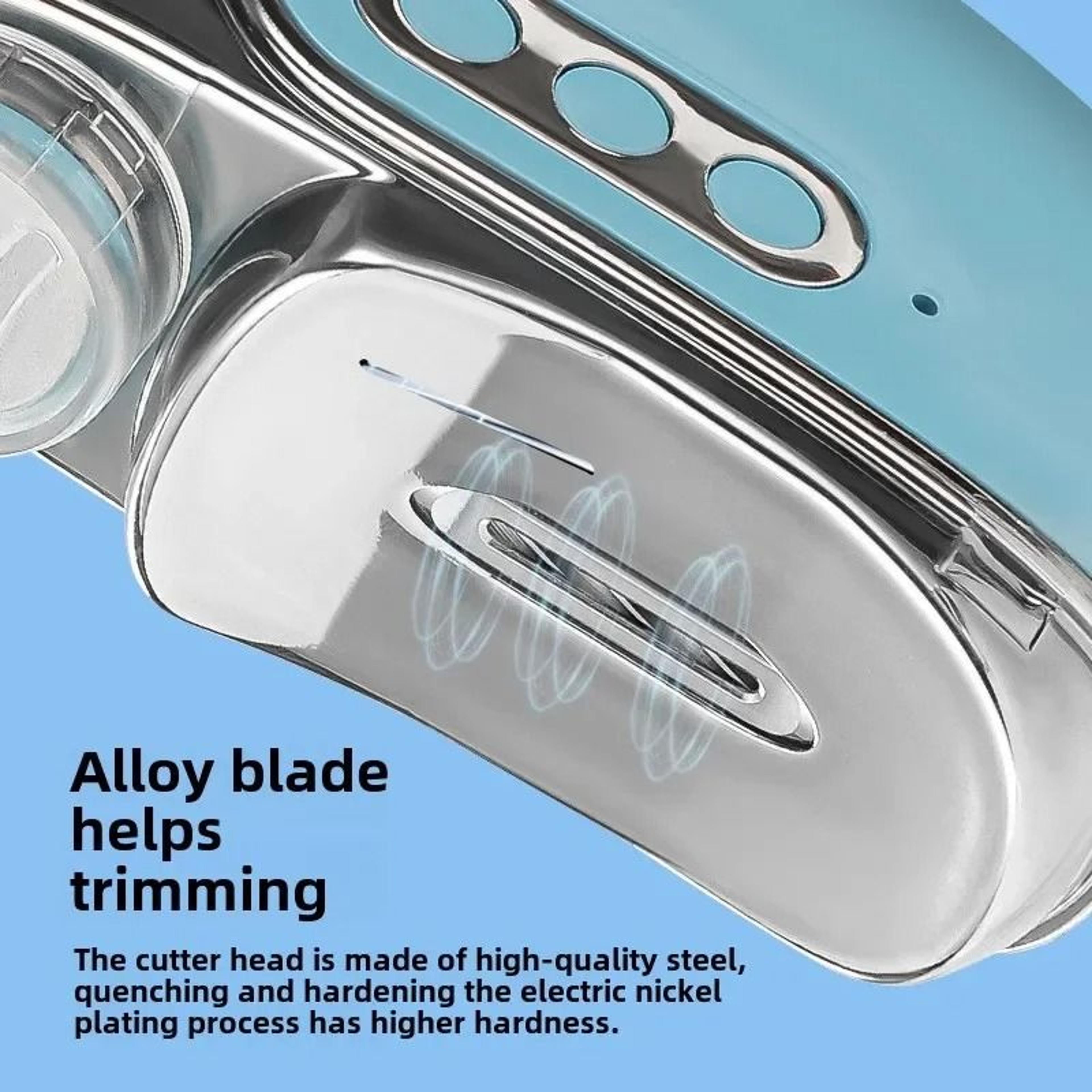4 In 1 Electric Nail Clipper Automatic Nail Trimmer With Grinder And UV Nail Dryer 6