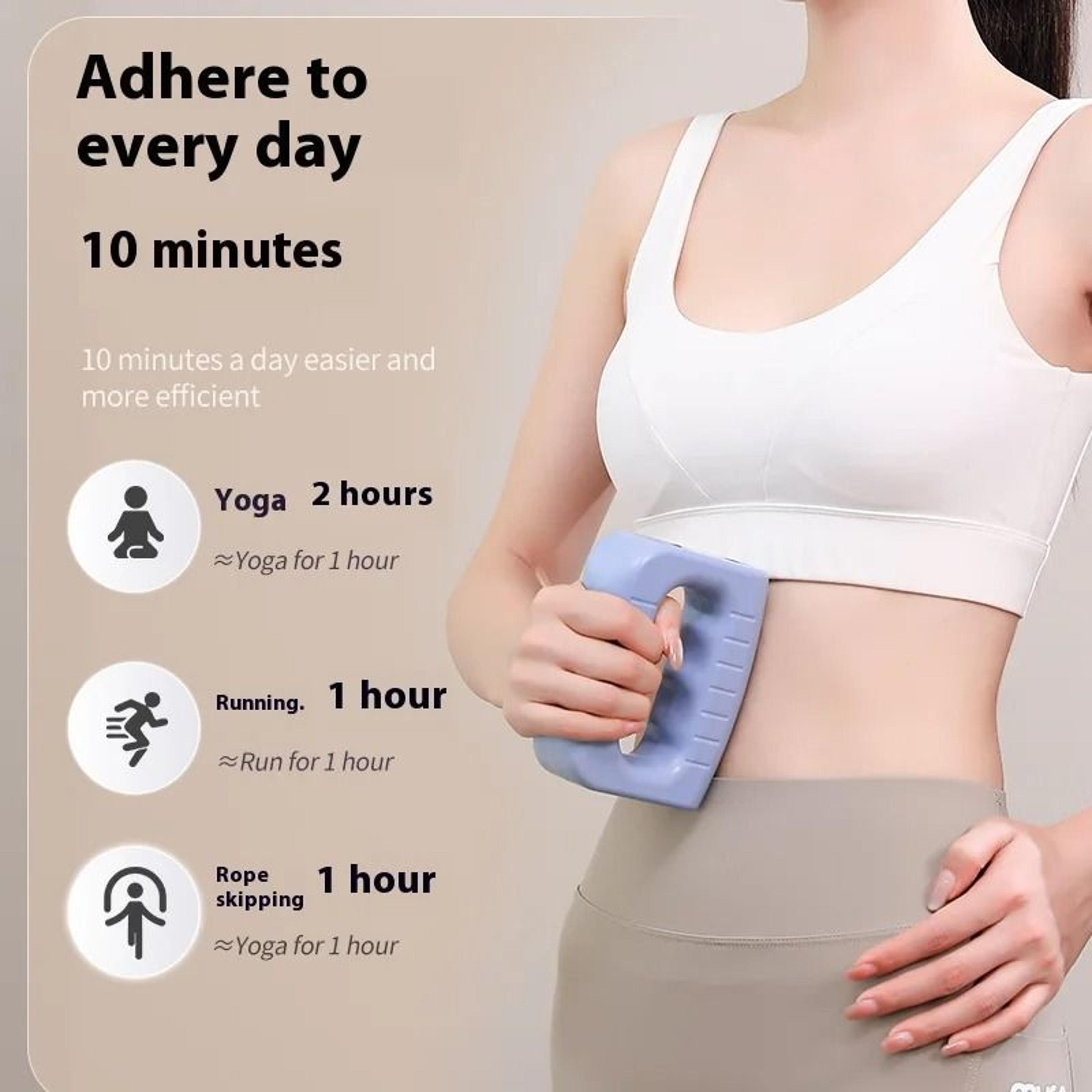 Electric Body Massager Fascia Massage Ring With Deep Tissue Vibration For Abdomen And Waist 5