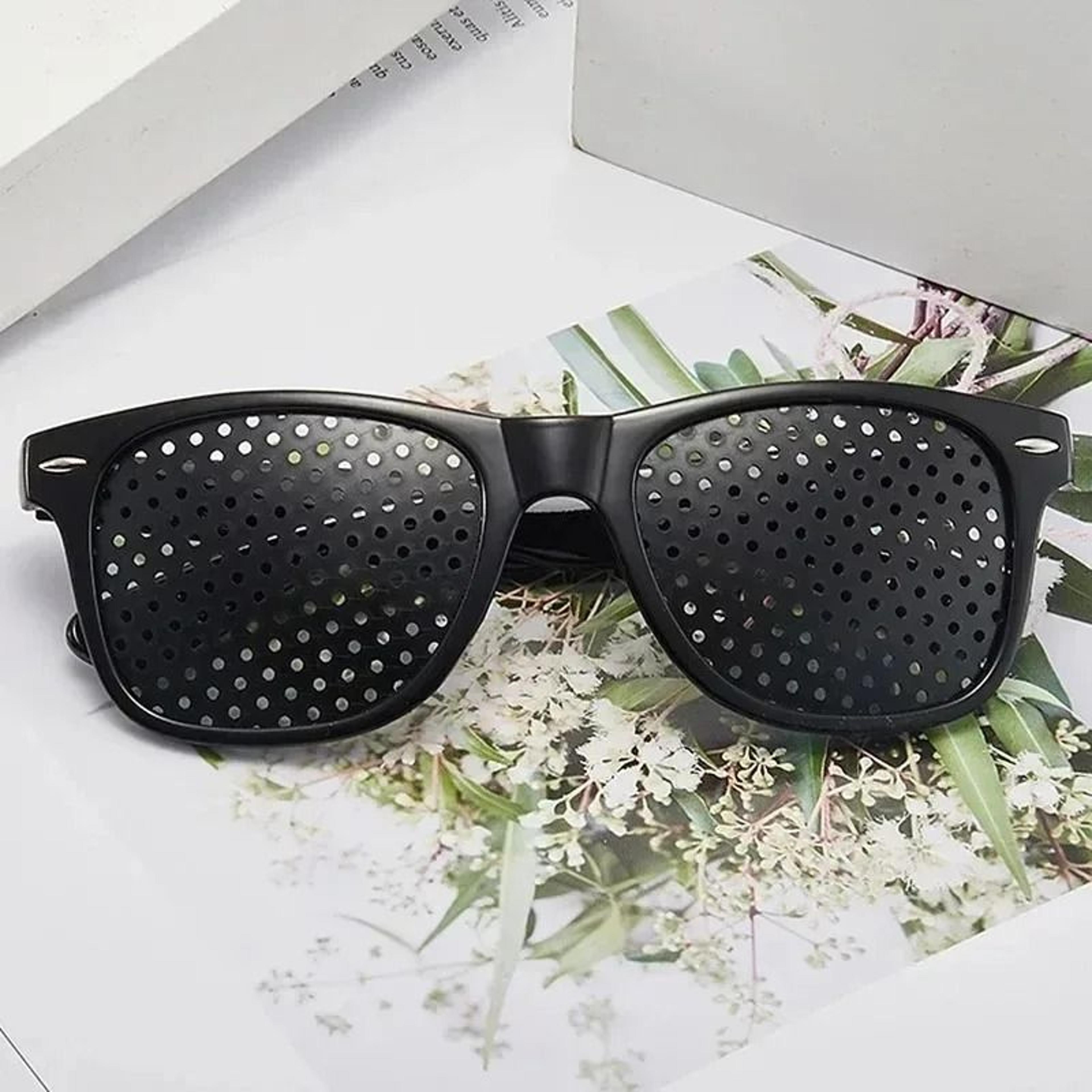 Pinhole Glasses Vision Correction Eye Training Anti Fatigue Eyewear 13