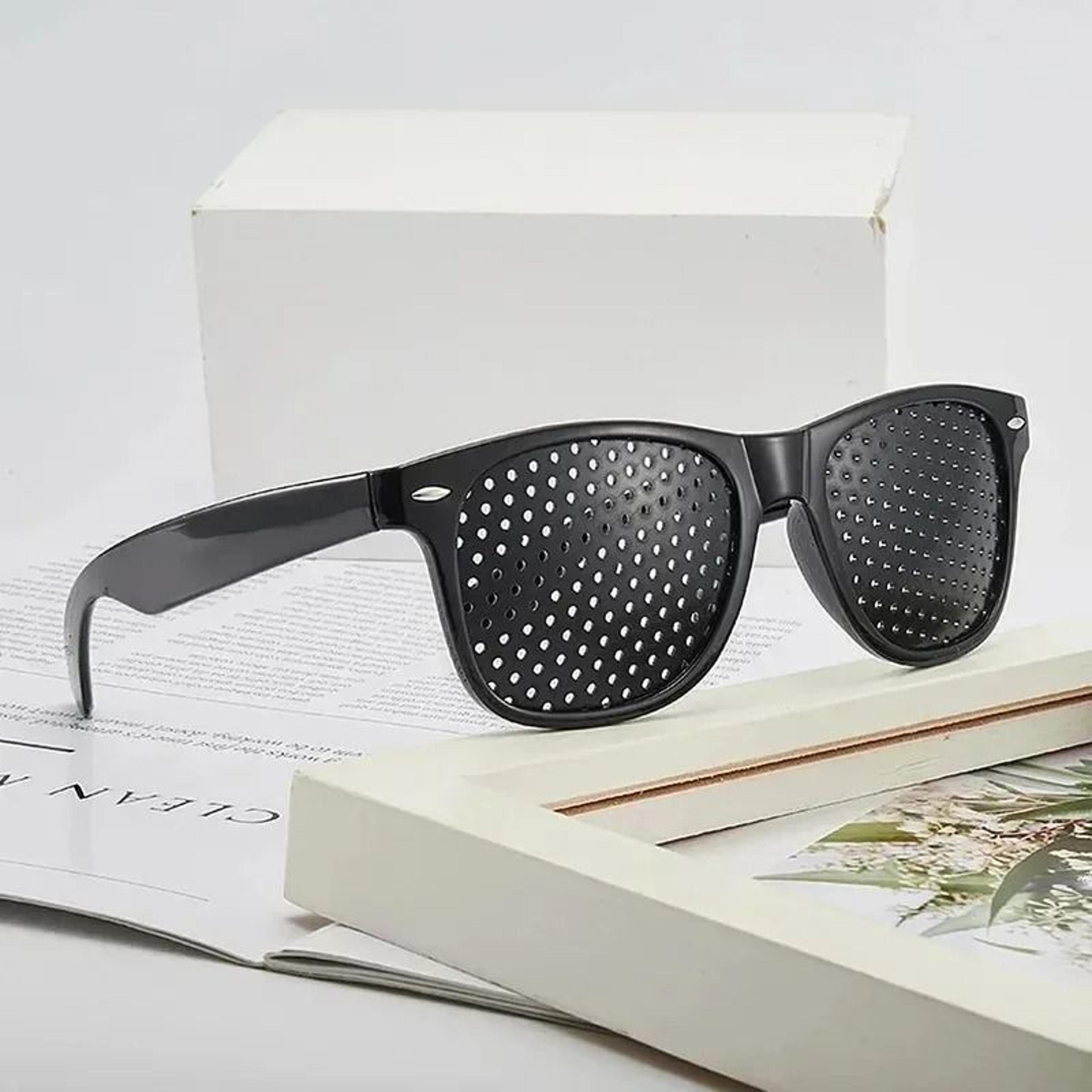 Pinhole Glasses Vision Correction Eye Training Anti Fatigue Eyewear 8