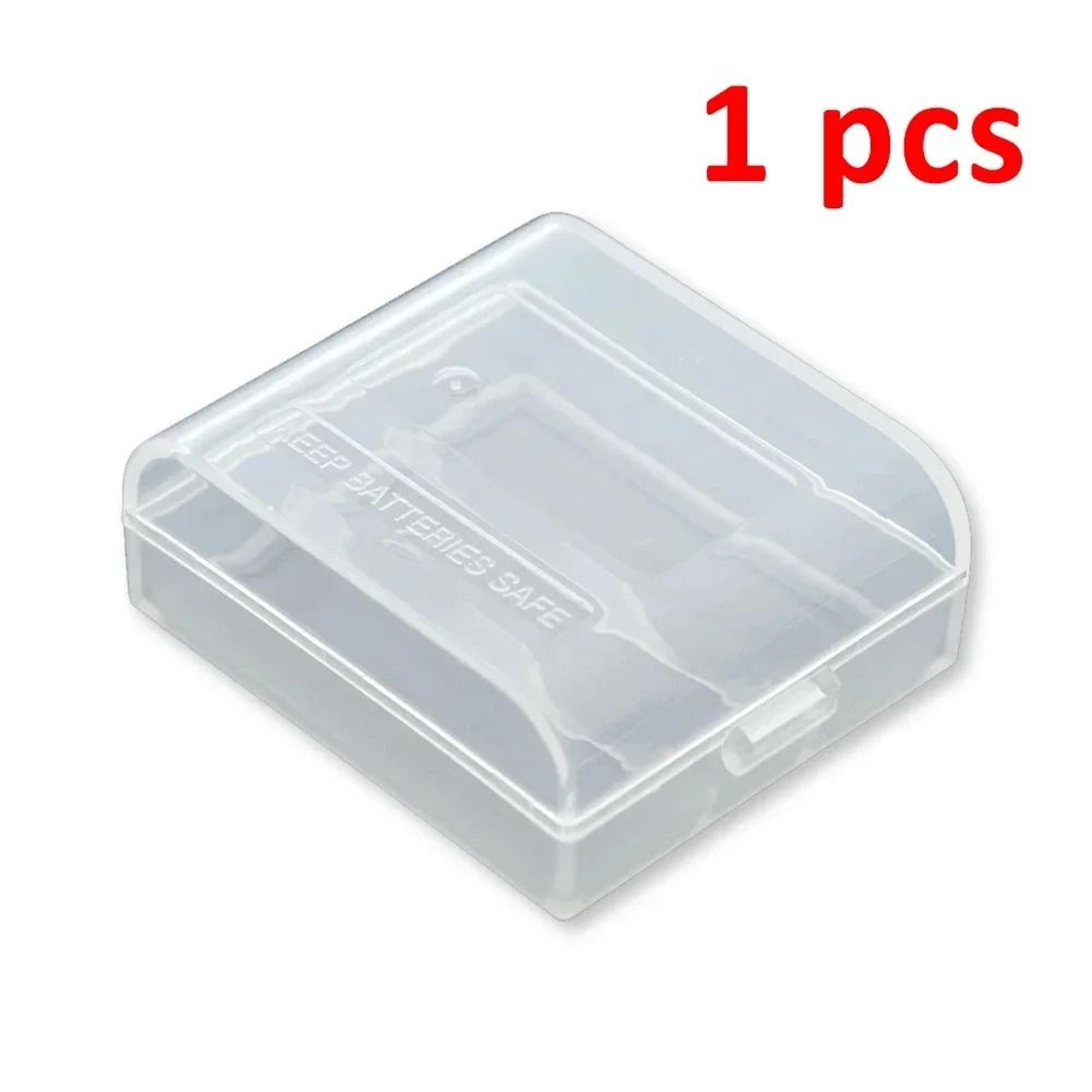 Transparent Battery Storage Box CR123 Battery Holder 16340 Battery Case 1